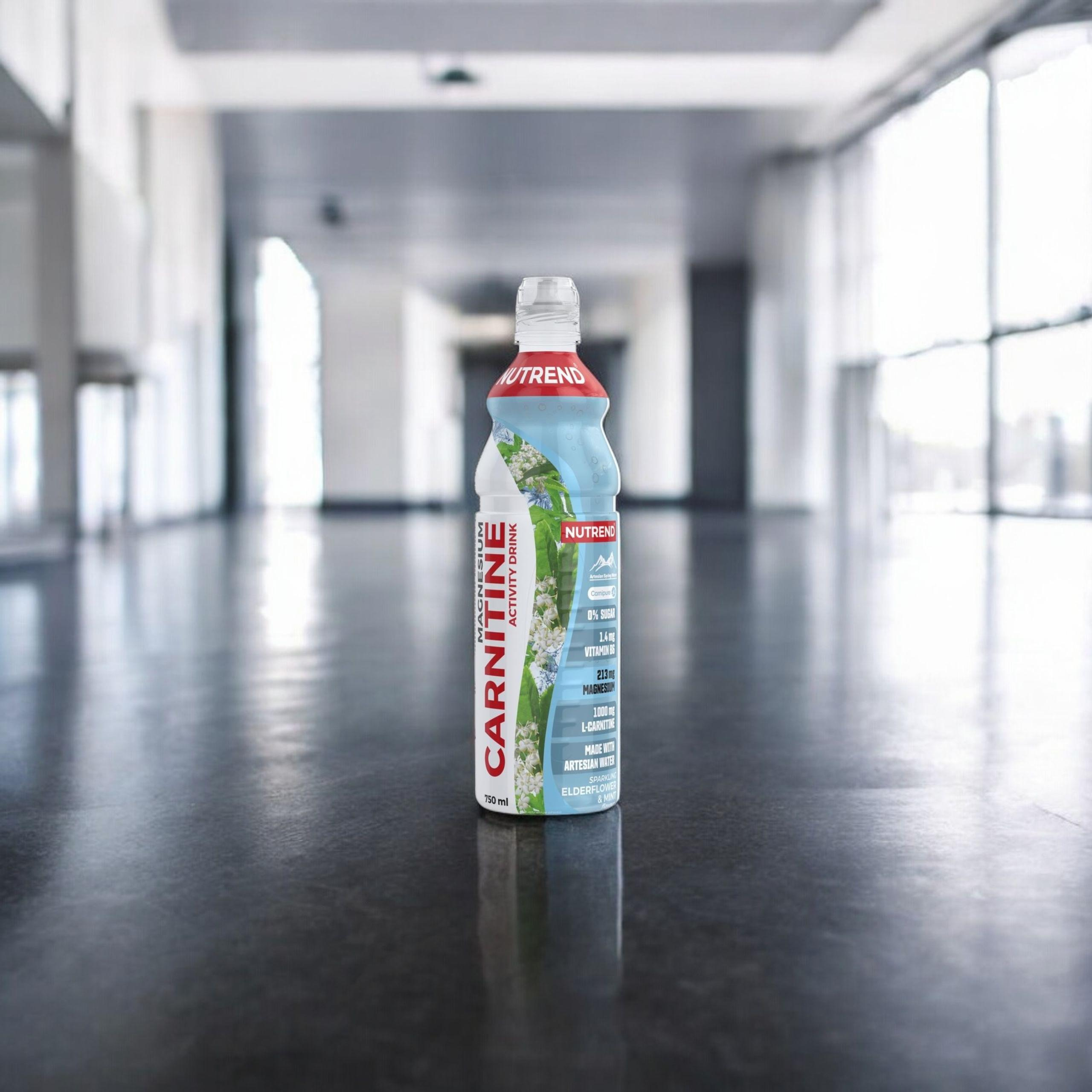 NUTREND - Boisson à la Carnitine - 8x 750ml - Sureau-Menthe