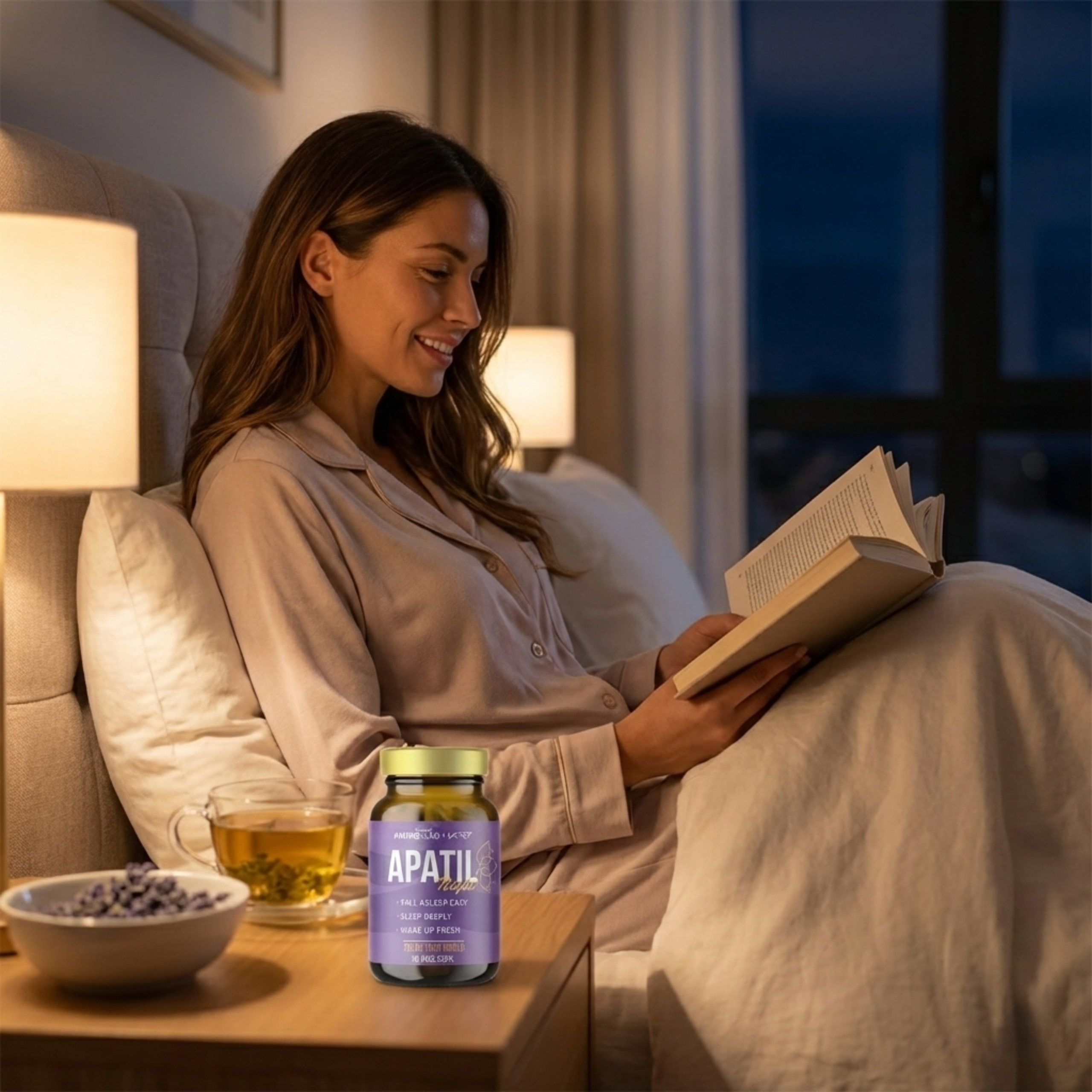 Hiro.Lab x Kamila Wybrańczyk - Apatil Night - supplément pour le sommeil