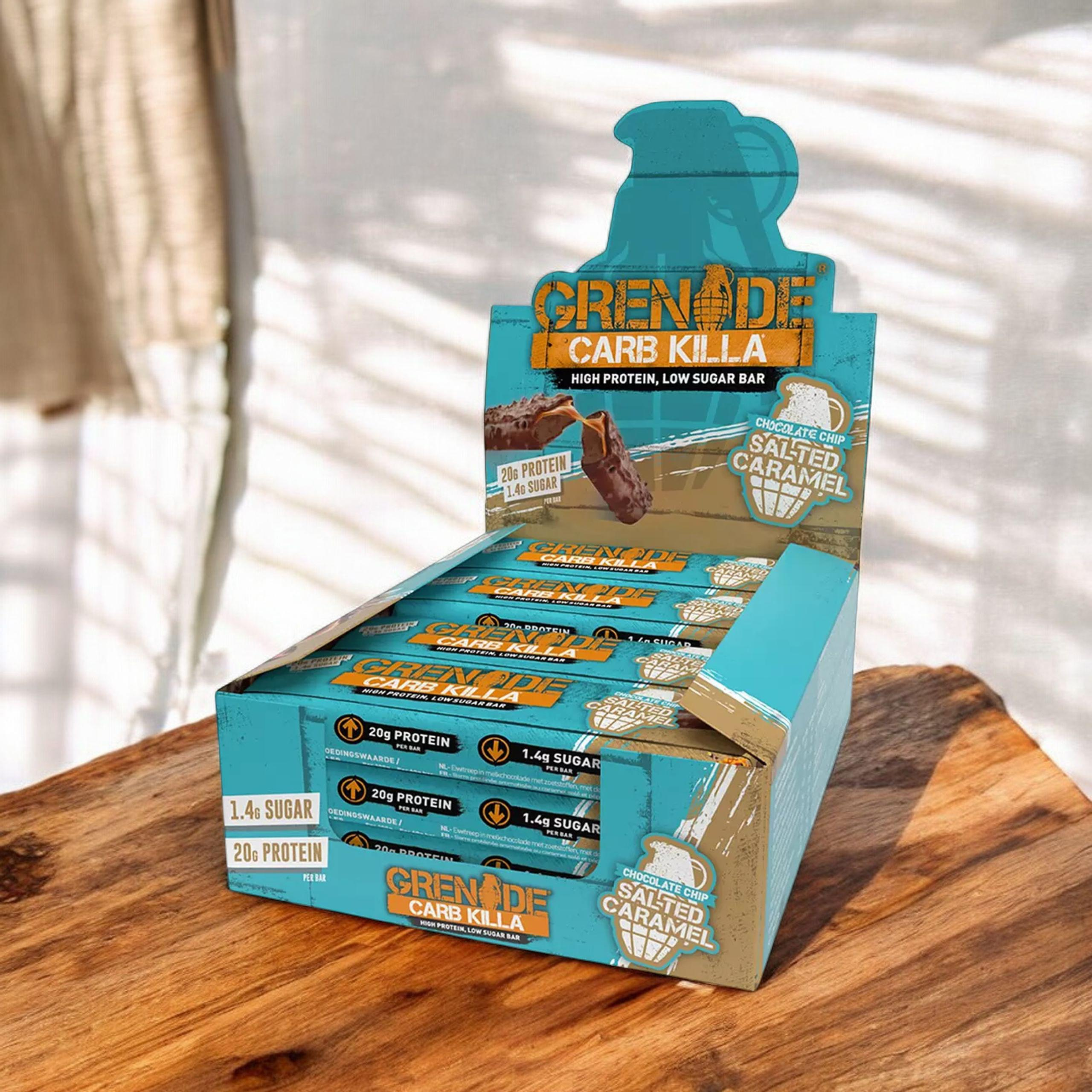 GRENADE - Barre Protéinée - 60g x12