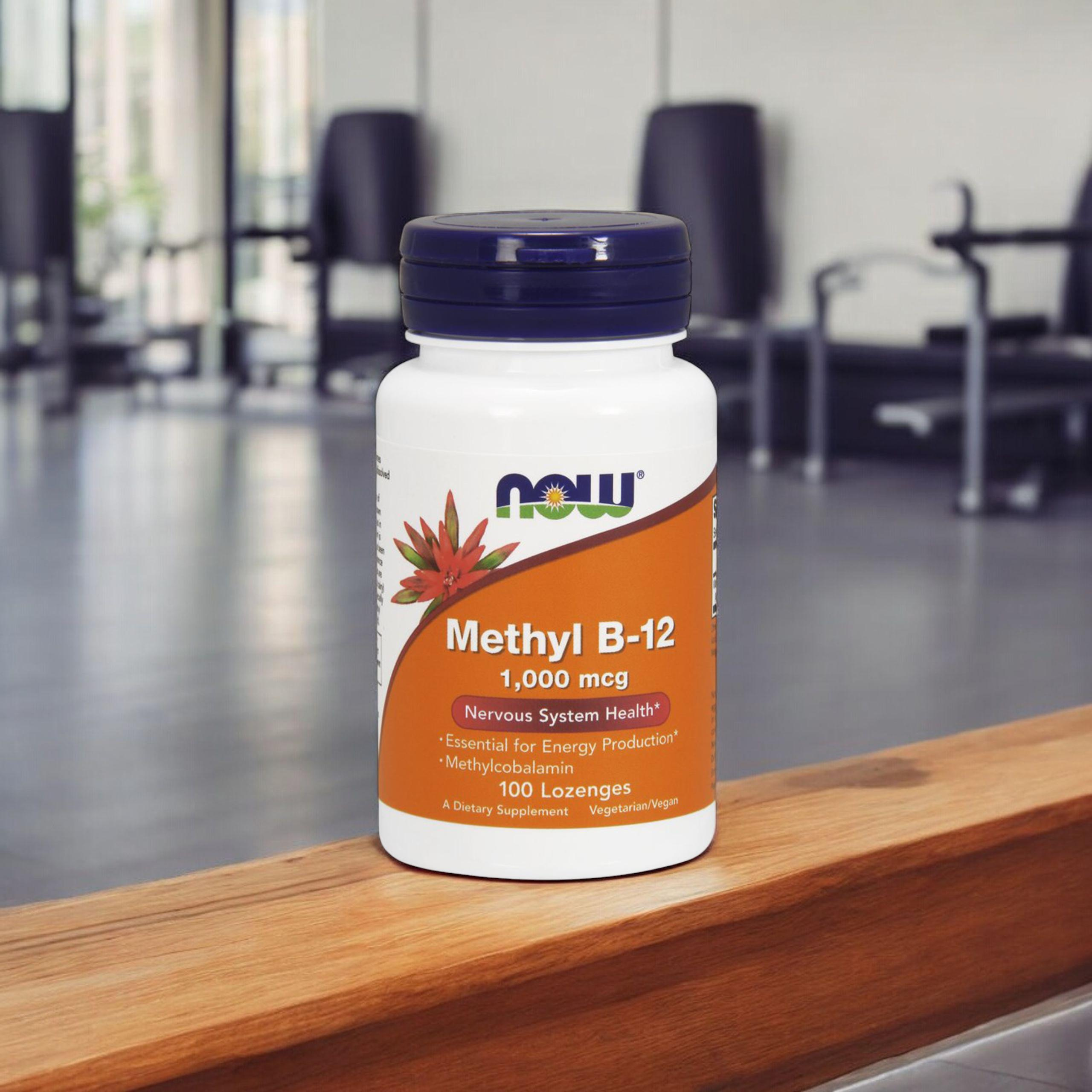 NOW Methyl B-12 1000mcg - 100 pastilles