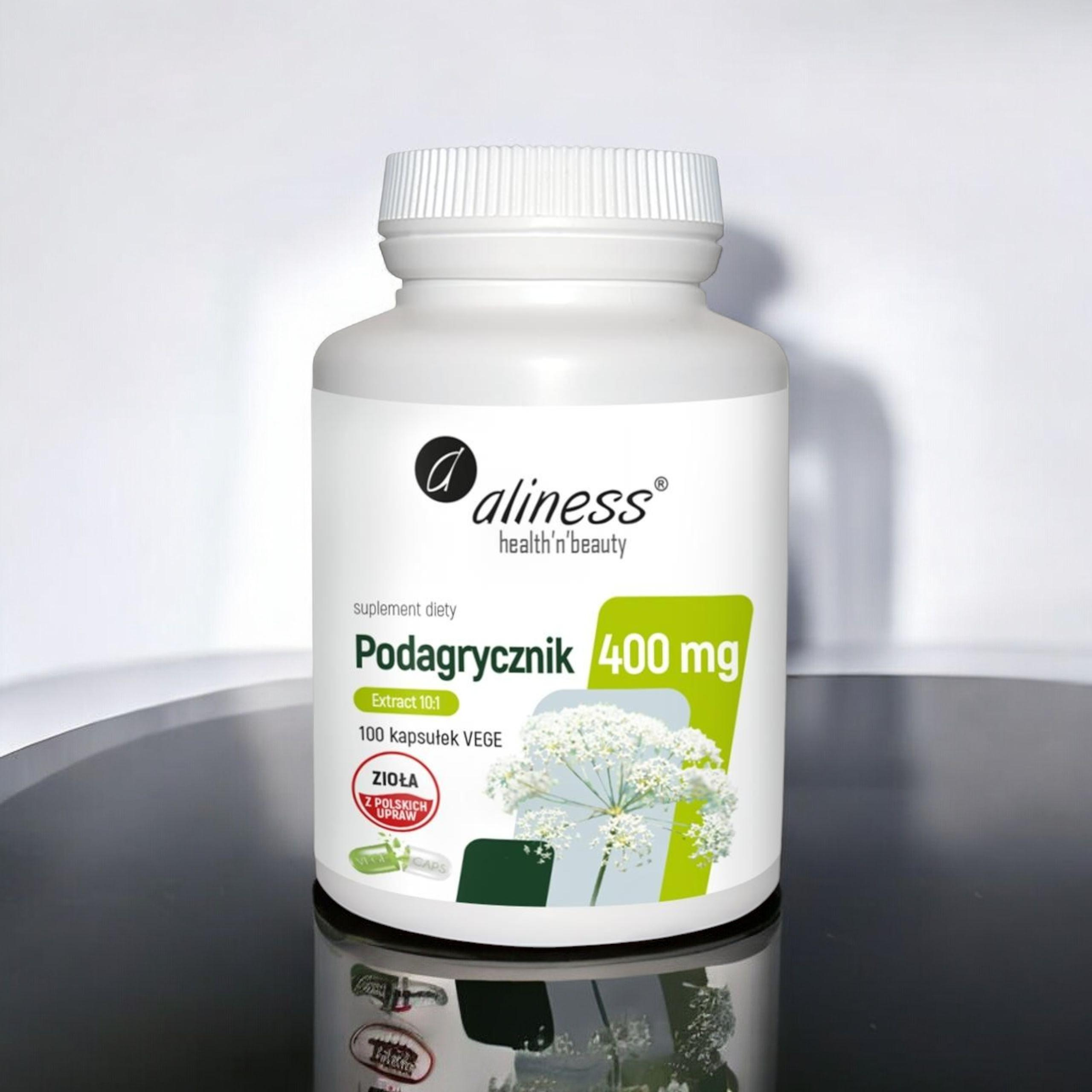 ALINESS - Extrait de Podagraire 10:1 400mg - 100vcaps.