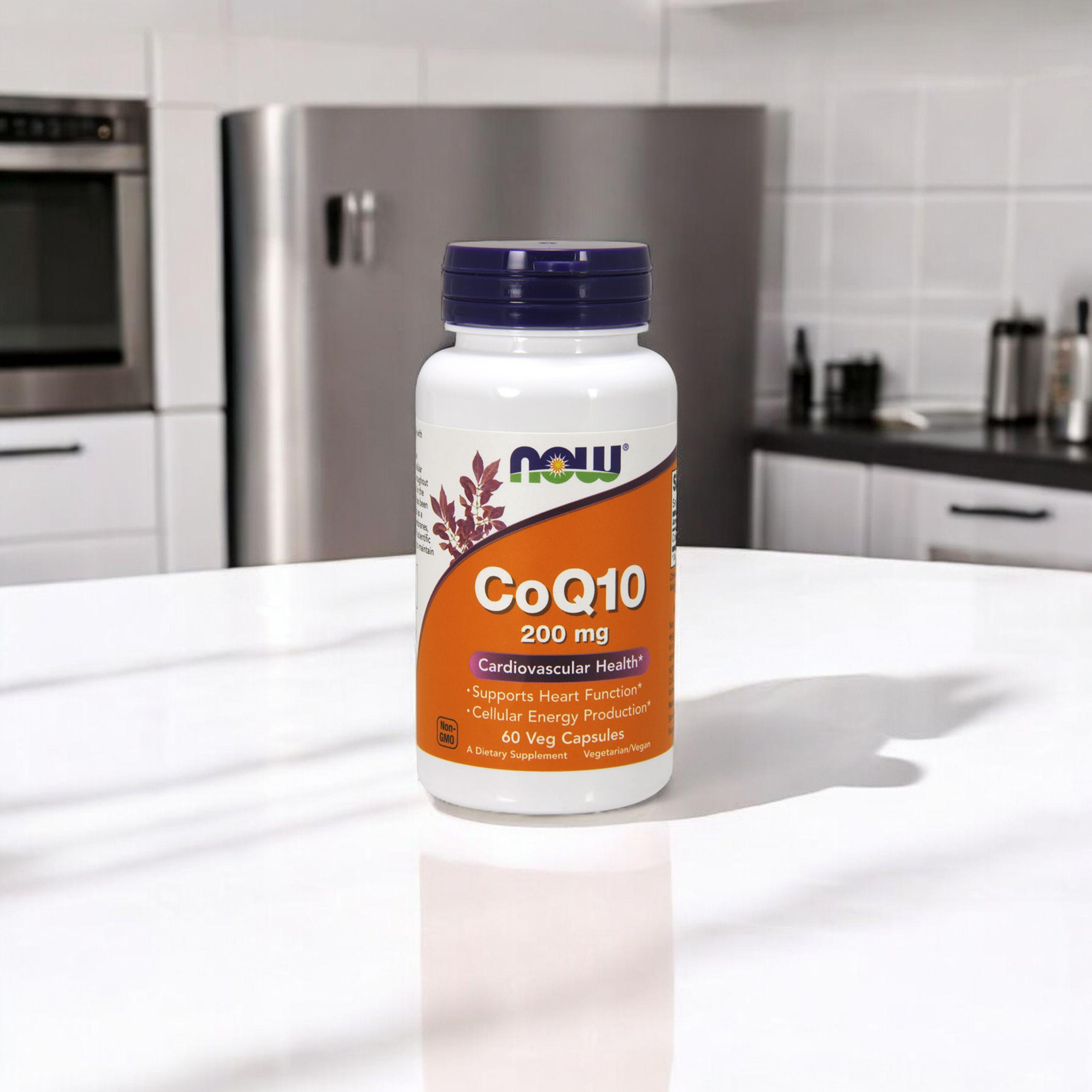 NOW CoQ10 ( Coenzyme Q10 ) 200mg - 60vegcaps