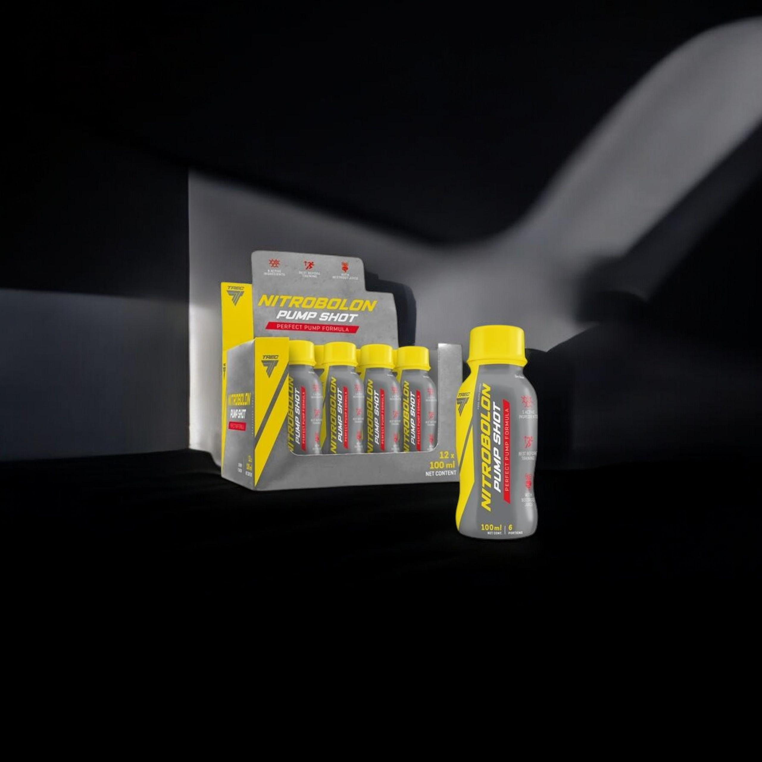 TREC - Nitrobolon Pump Shot - 12x 100ml - Cerise