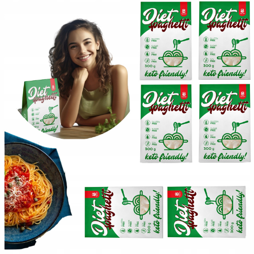 Cheat Meal Nutrition Diet Spaghetti - 6x 400g (6x 300g netto) - Pâtes diététiques