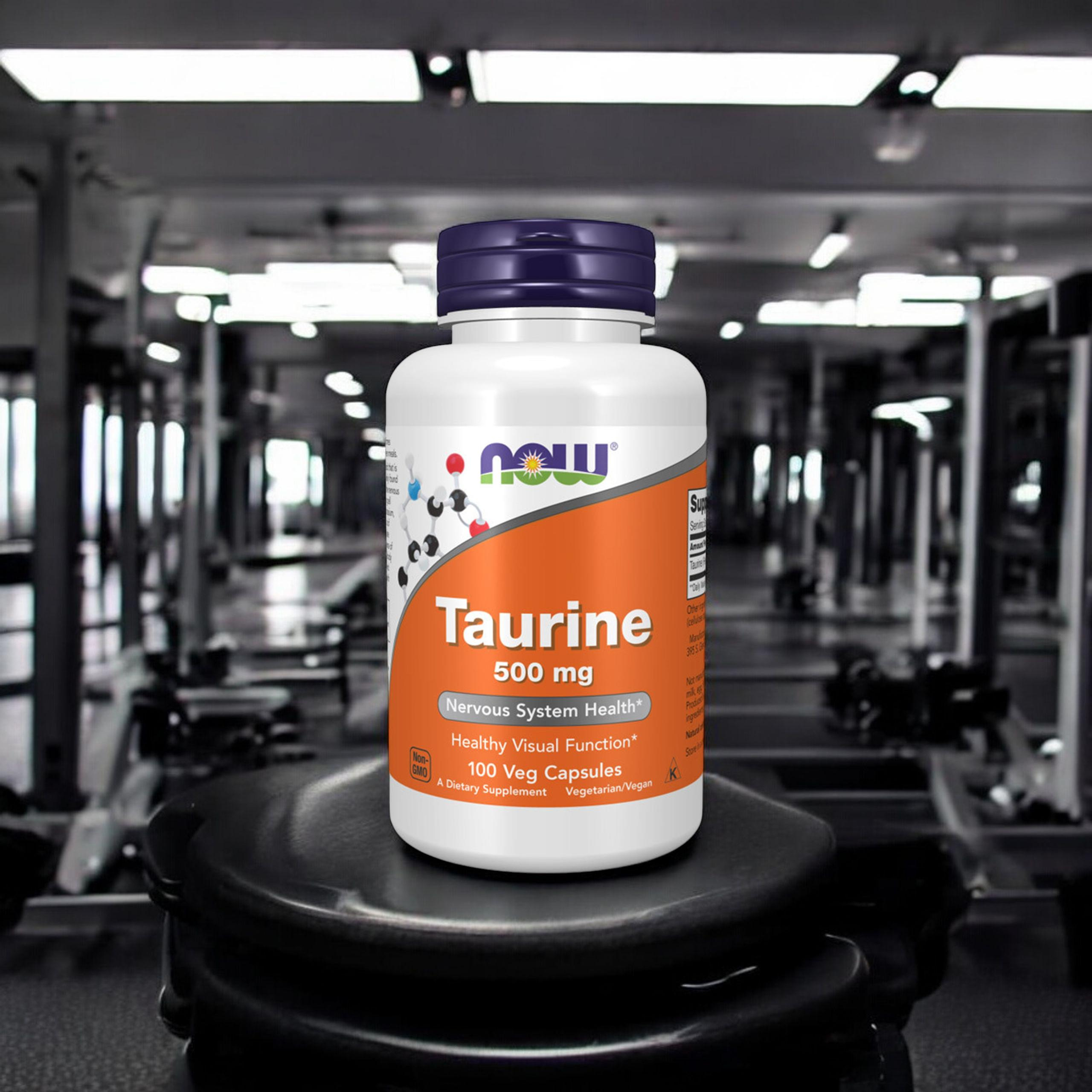 NOW Taurine 500mg - 100vcaps