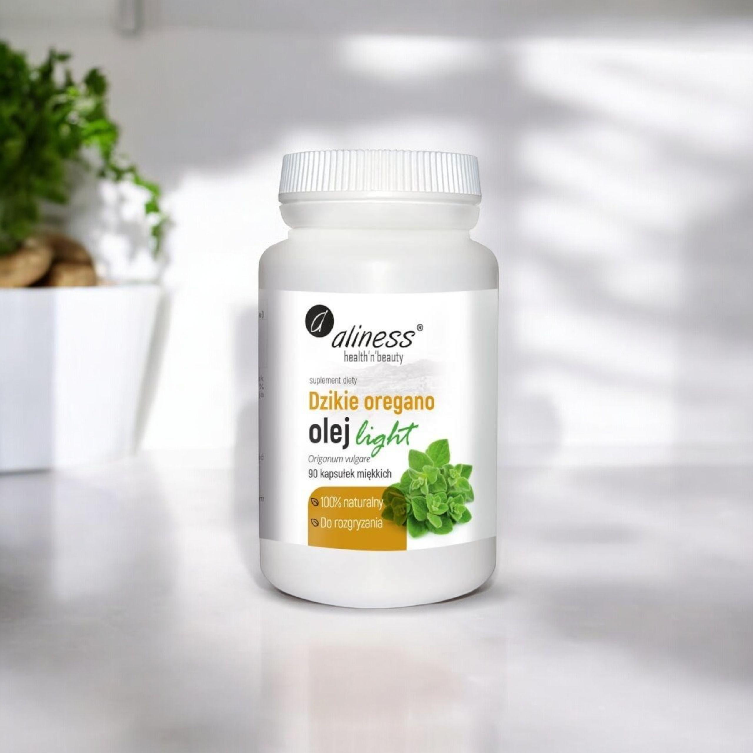 ALINESS - Huile d’origan sauvage Light 100% naturelle - 90 gélules