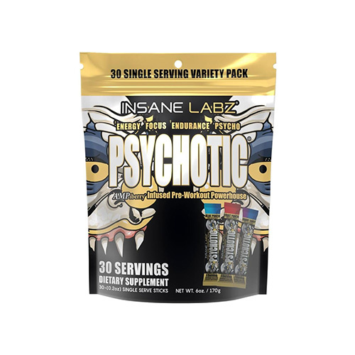 INSANE LABZ - Psychotic Gold Variety Pack - 30 sachets