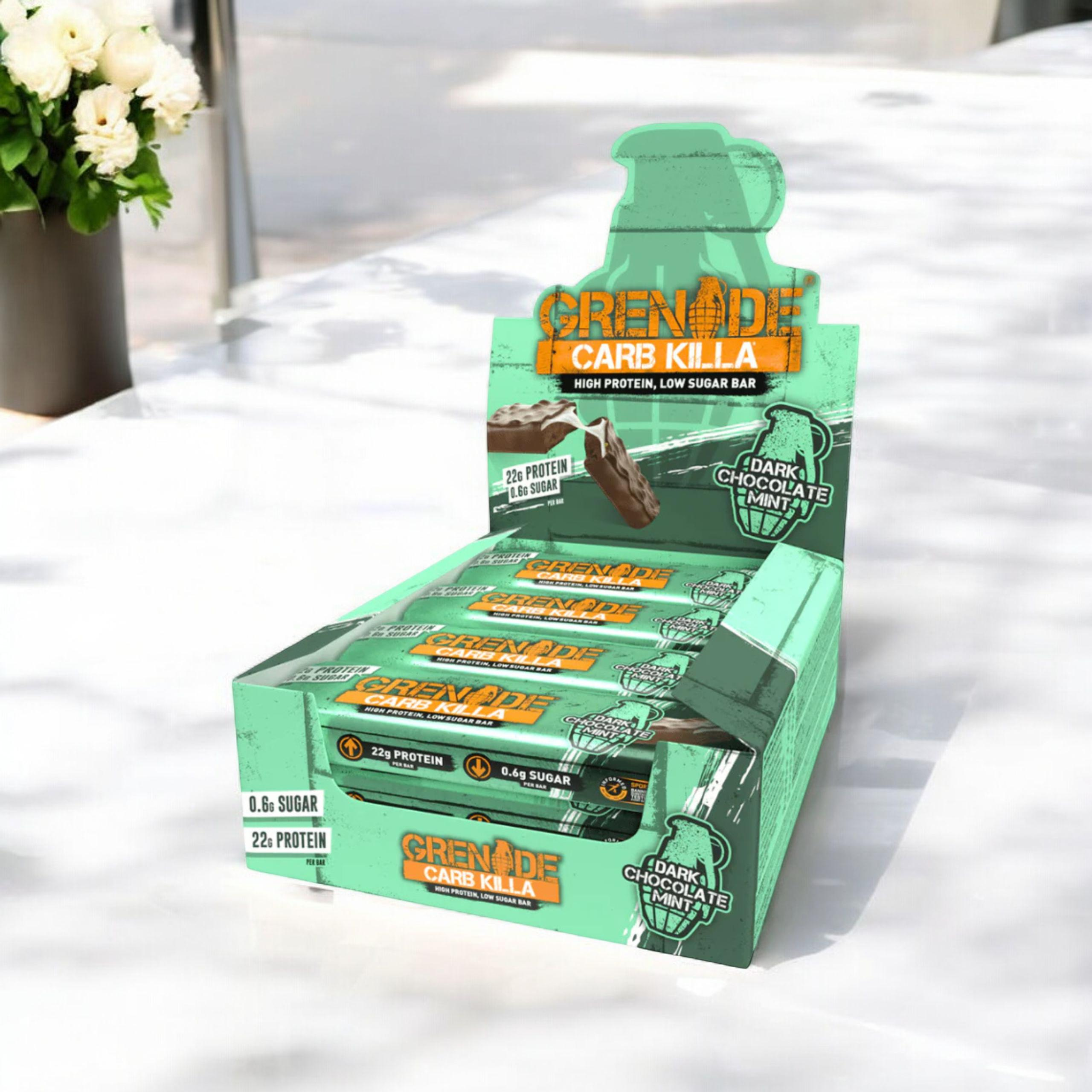 GRENADE - Barre protéinée - 60g x12