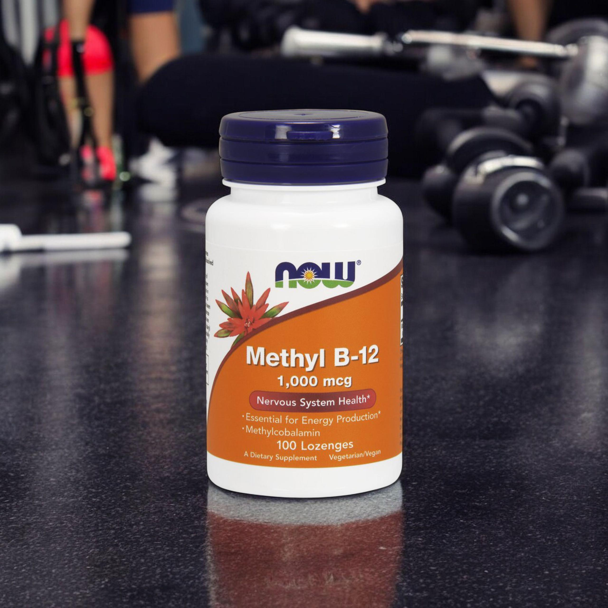 NOW Methyl B-12 1000mcg - 100 pastilles