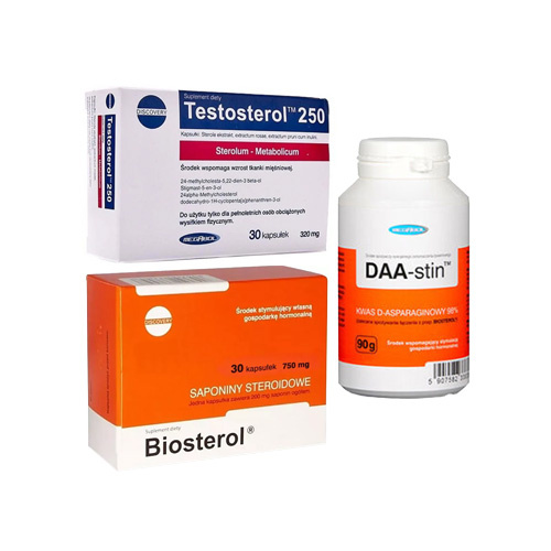 NE PAS OUVRIR MEGABOL Testosterol 250 - 30caps + Biosterol - 30caps.