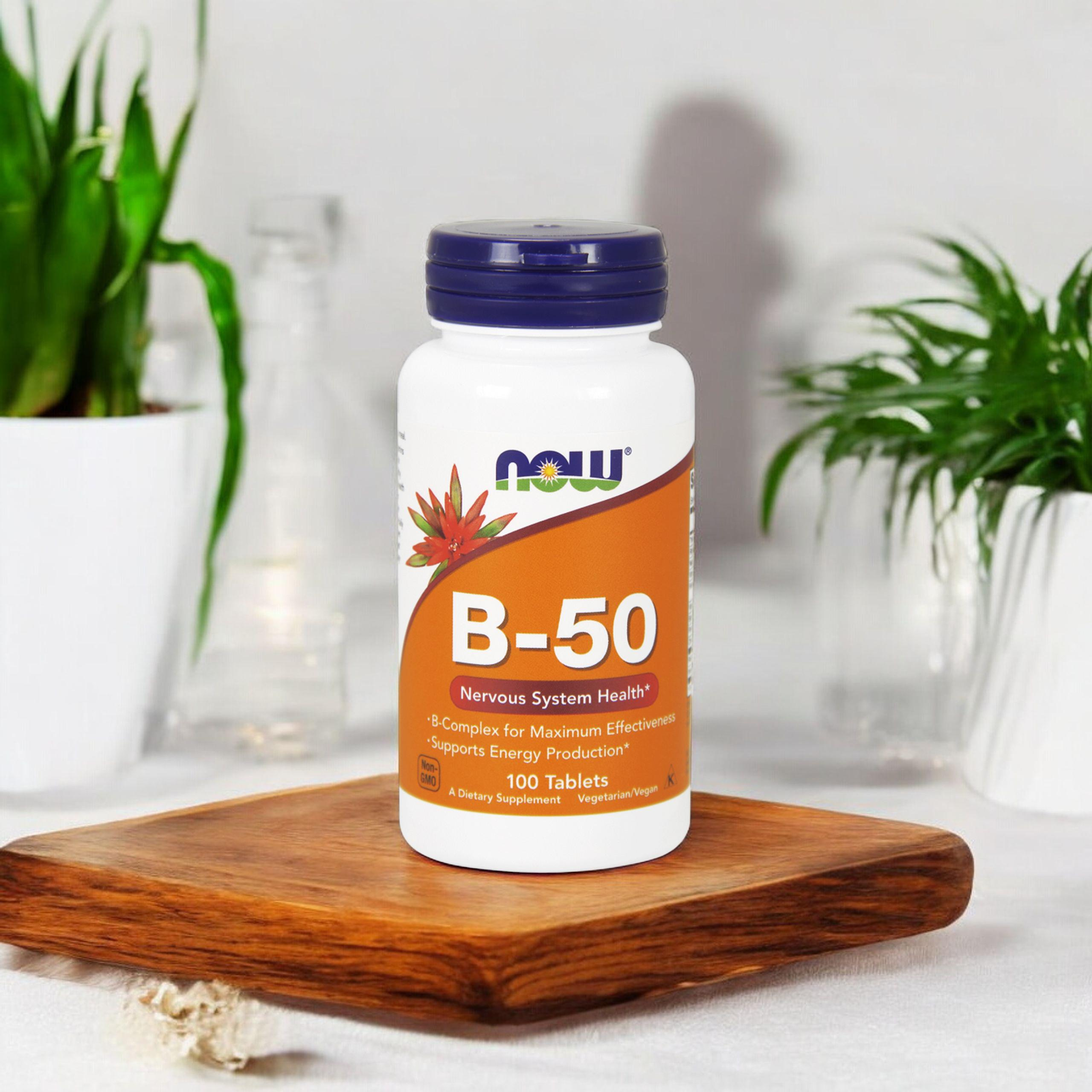 NOW Vitamin B-50 - 100tabs