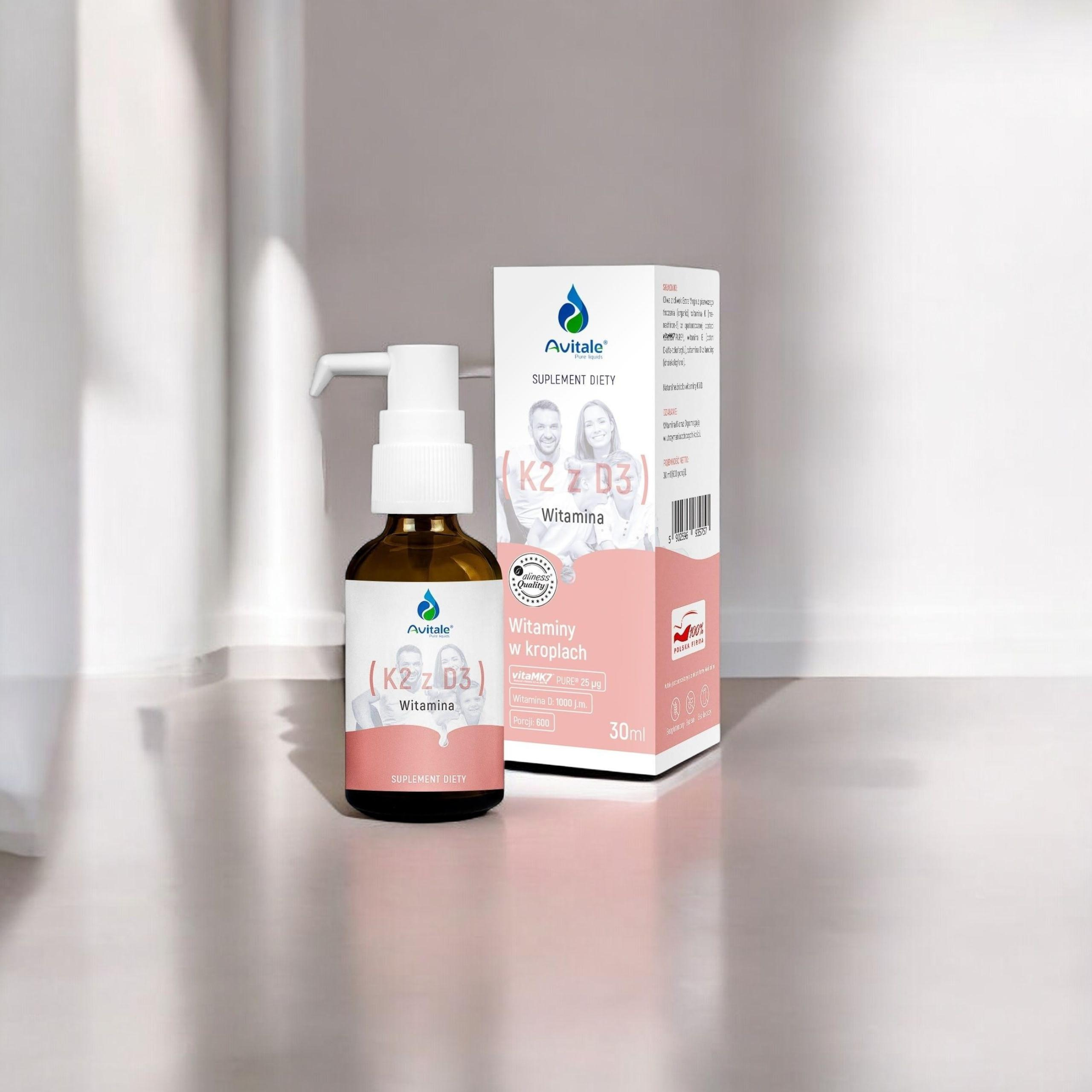 ALINESS - Avitale Vitamine K2 avec D3 - 30ml