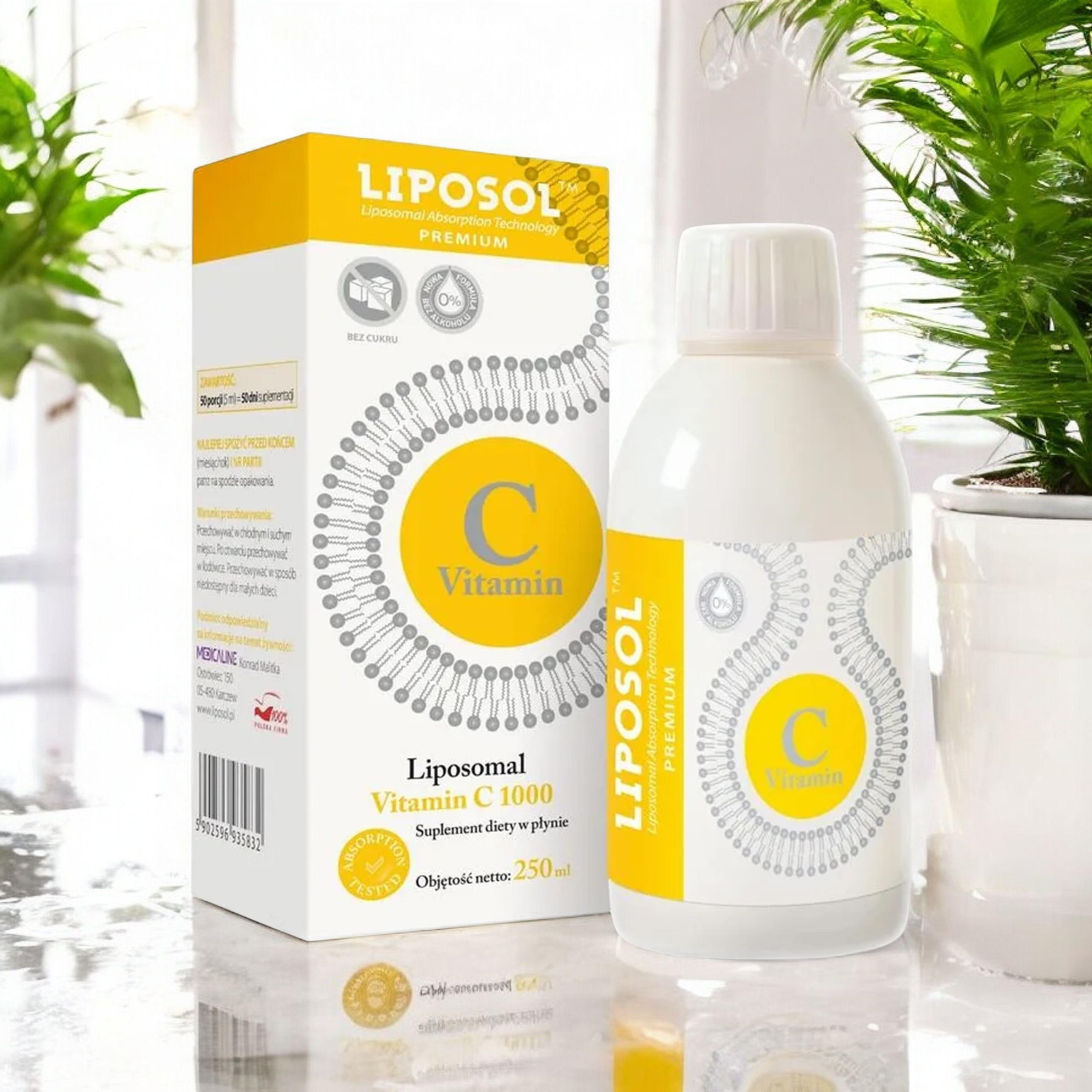 ALINESS - Liposol - Liposomal Vitamin C 1000 - 250ml
