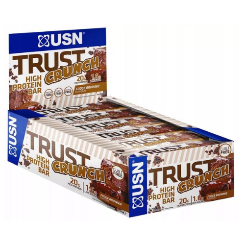 USN - Trust Crunch - 12x 60g - Brownie au Fudge