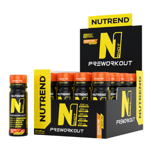NUTREND - N1 Shot PreWorkout - 20x 60ml