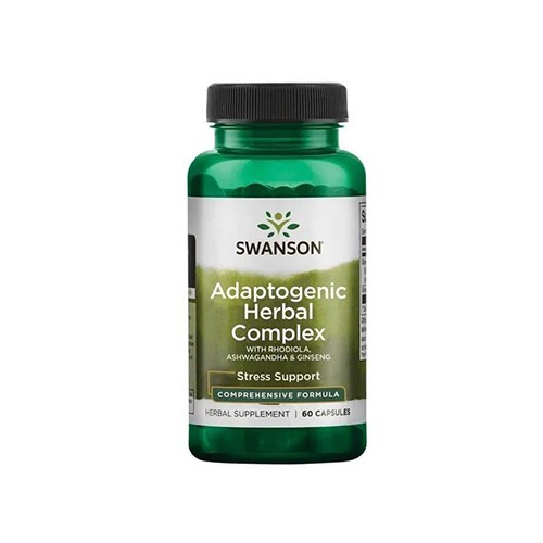 SWANSON Complexe de Plantes Adaptogènes - 60caps