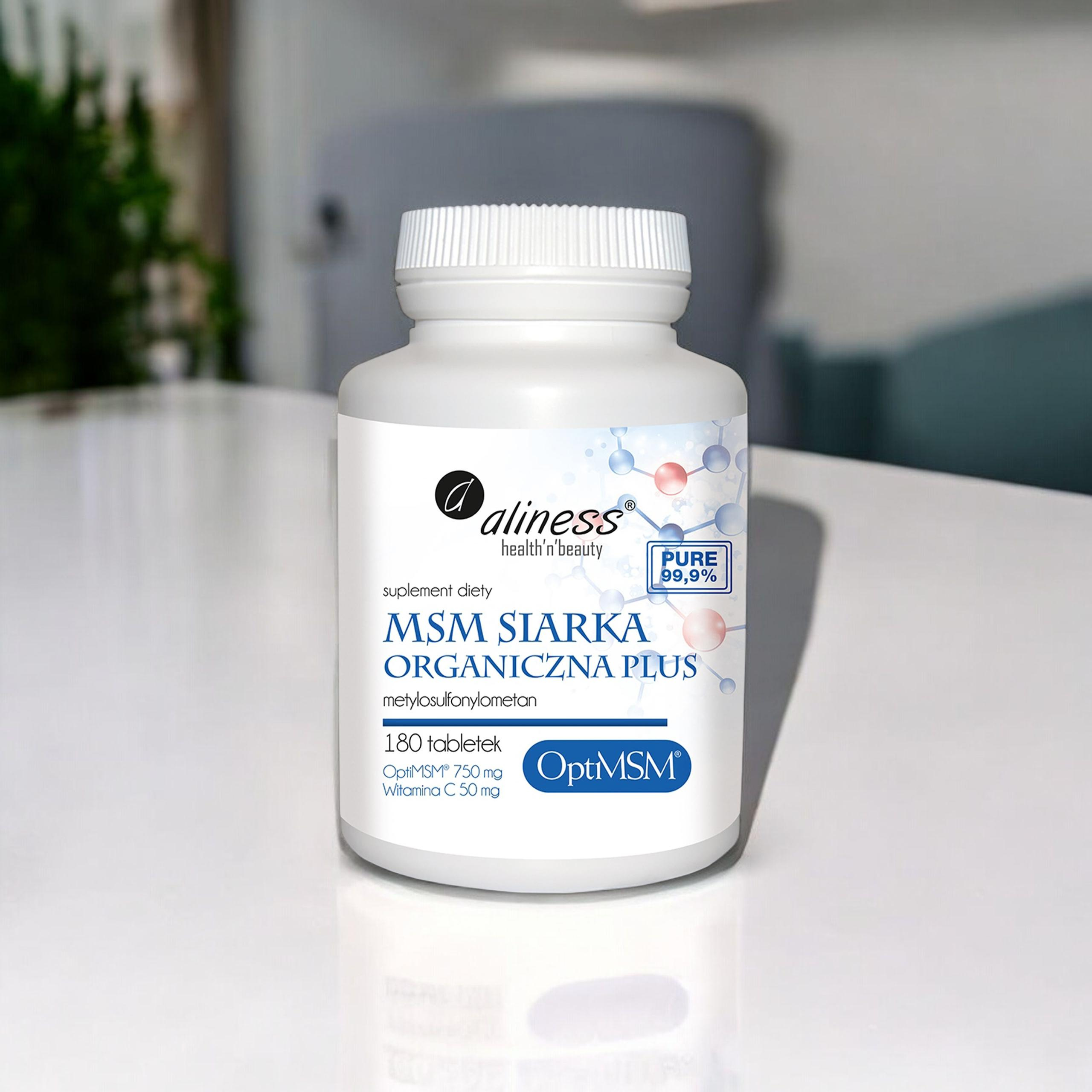 ALINESS MSM Soufre Organique PLUS - 180tabs