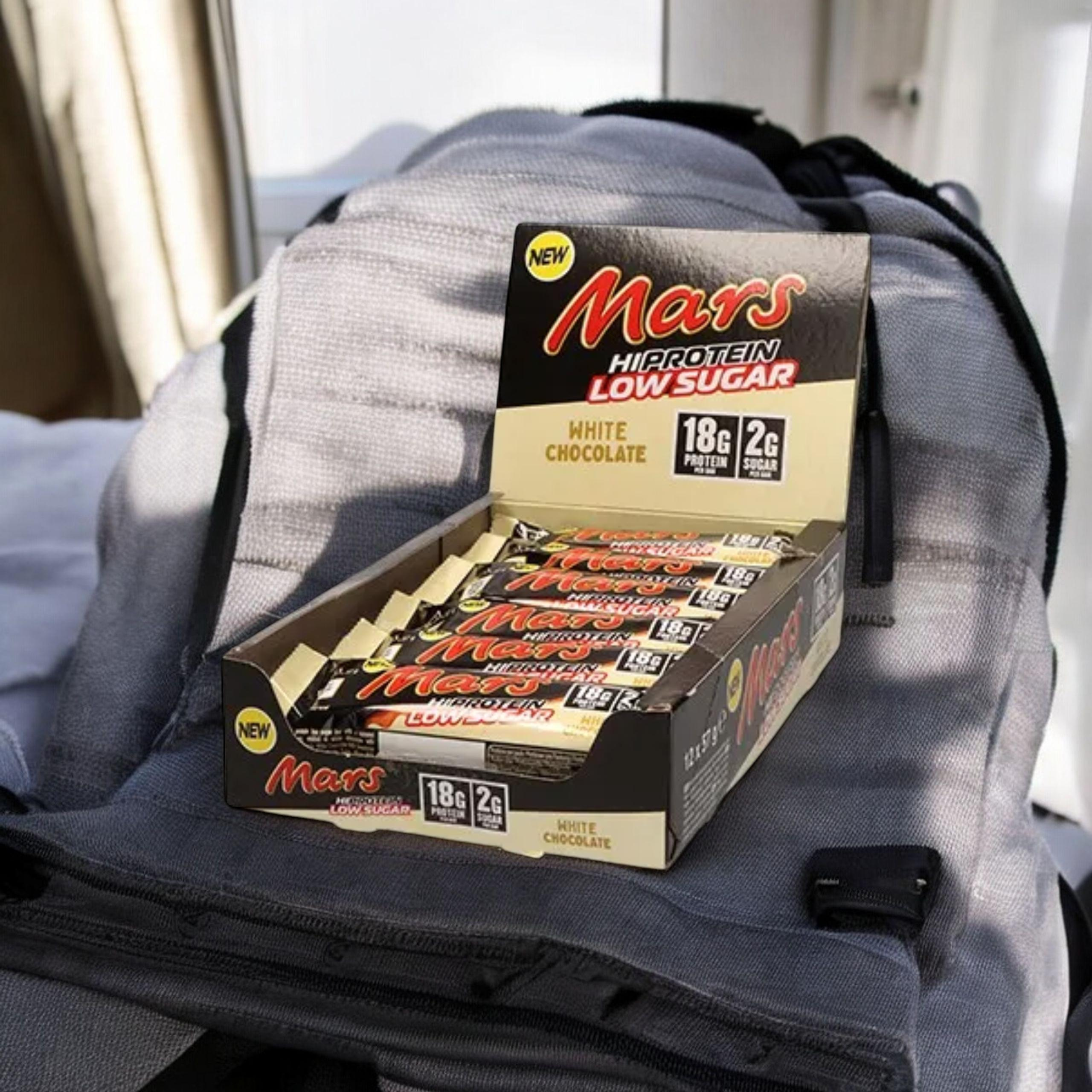 Mars - Barre Mars HIProtein LS - 12x 57g - Chocolat blanc