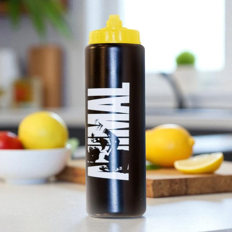 UNIVERSAL - Gourde - 1000ml - Noir/Jaune