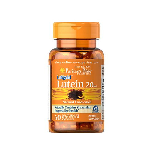 PURITAN'S PRIDE  - Lutein 20mg - 60softgels.