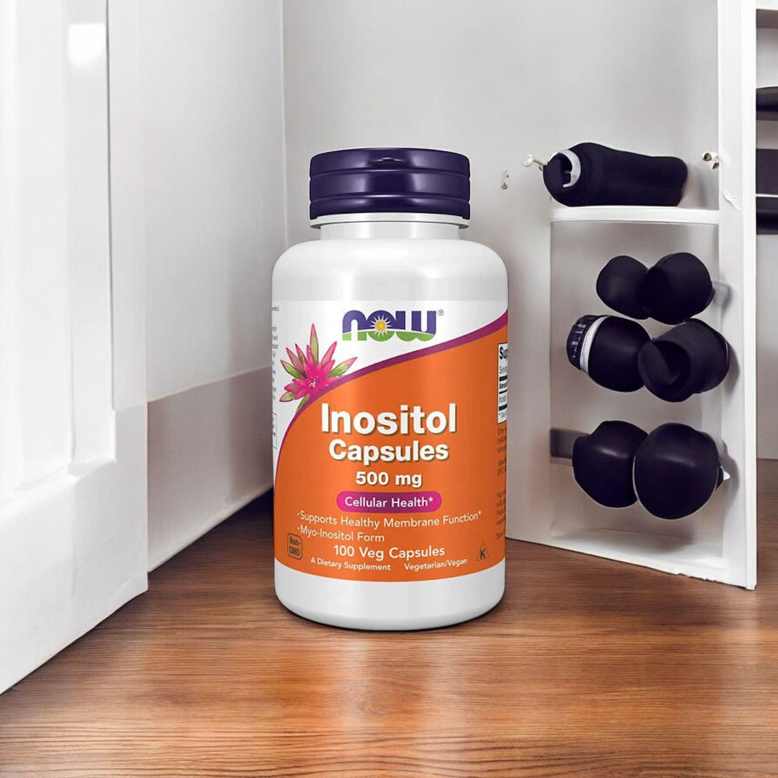 NOW Inositol 500mg - 100vcaps.