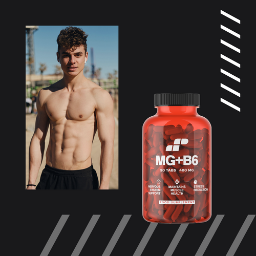 MP NUTRITION Mg + B6 - 90tabs - Magnésium + Vitamine B6