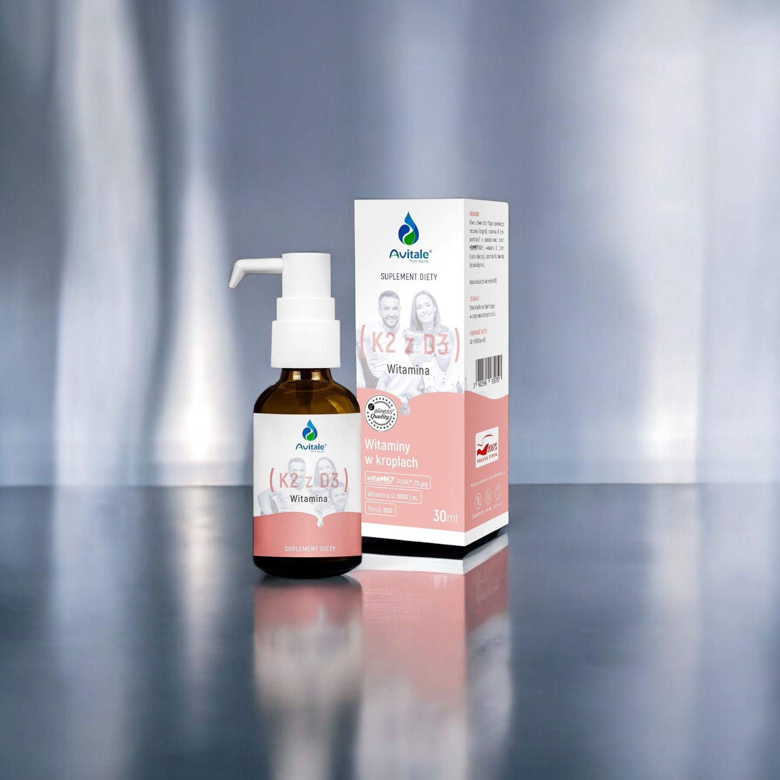 ALINESS - Avitale Vitamine K2 avec D3 - 30ml