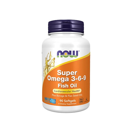 NOW Super Omega 3-6-9 1200mg - 90softgels