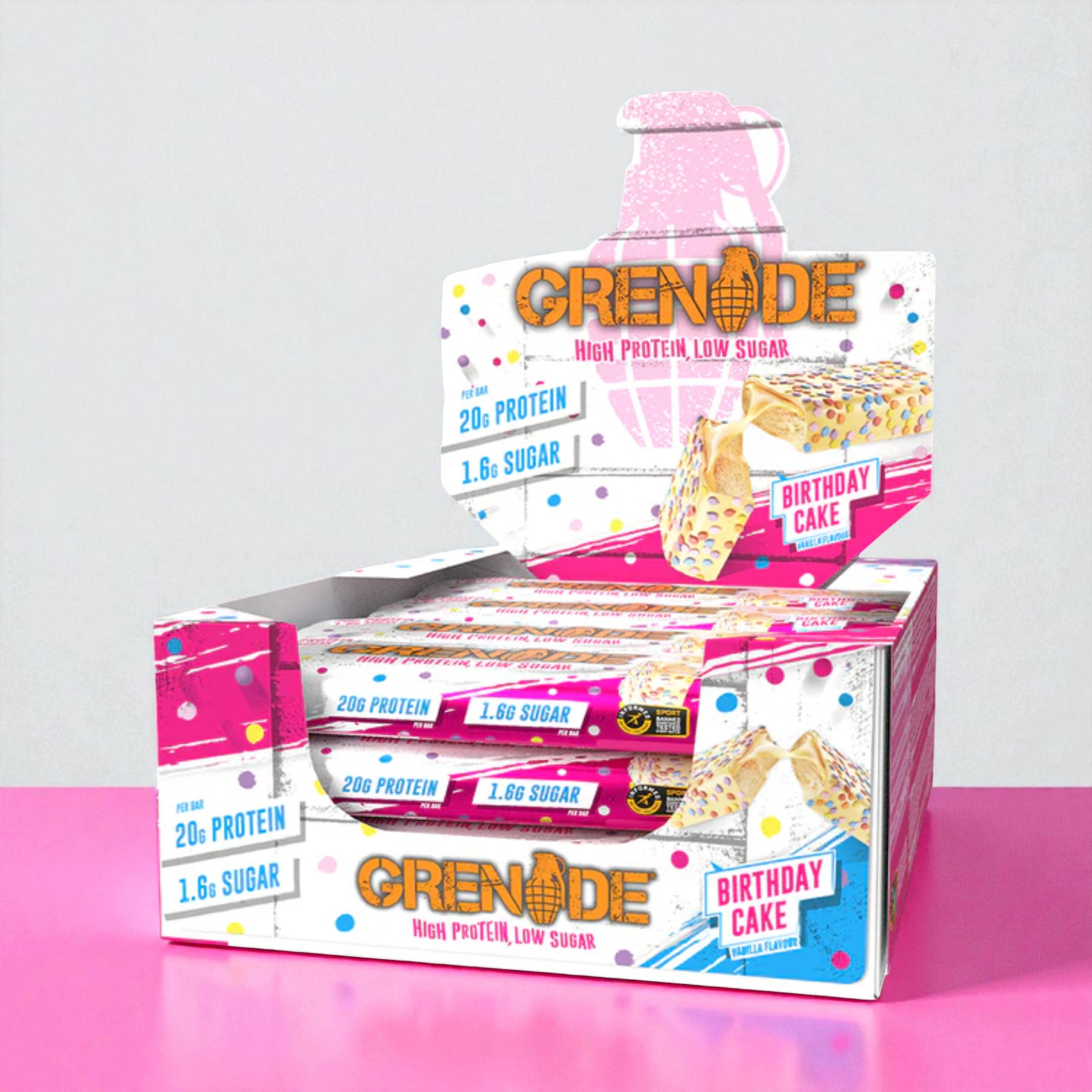 GRENADE - Barre Protéinée - 12x 60g