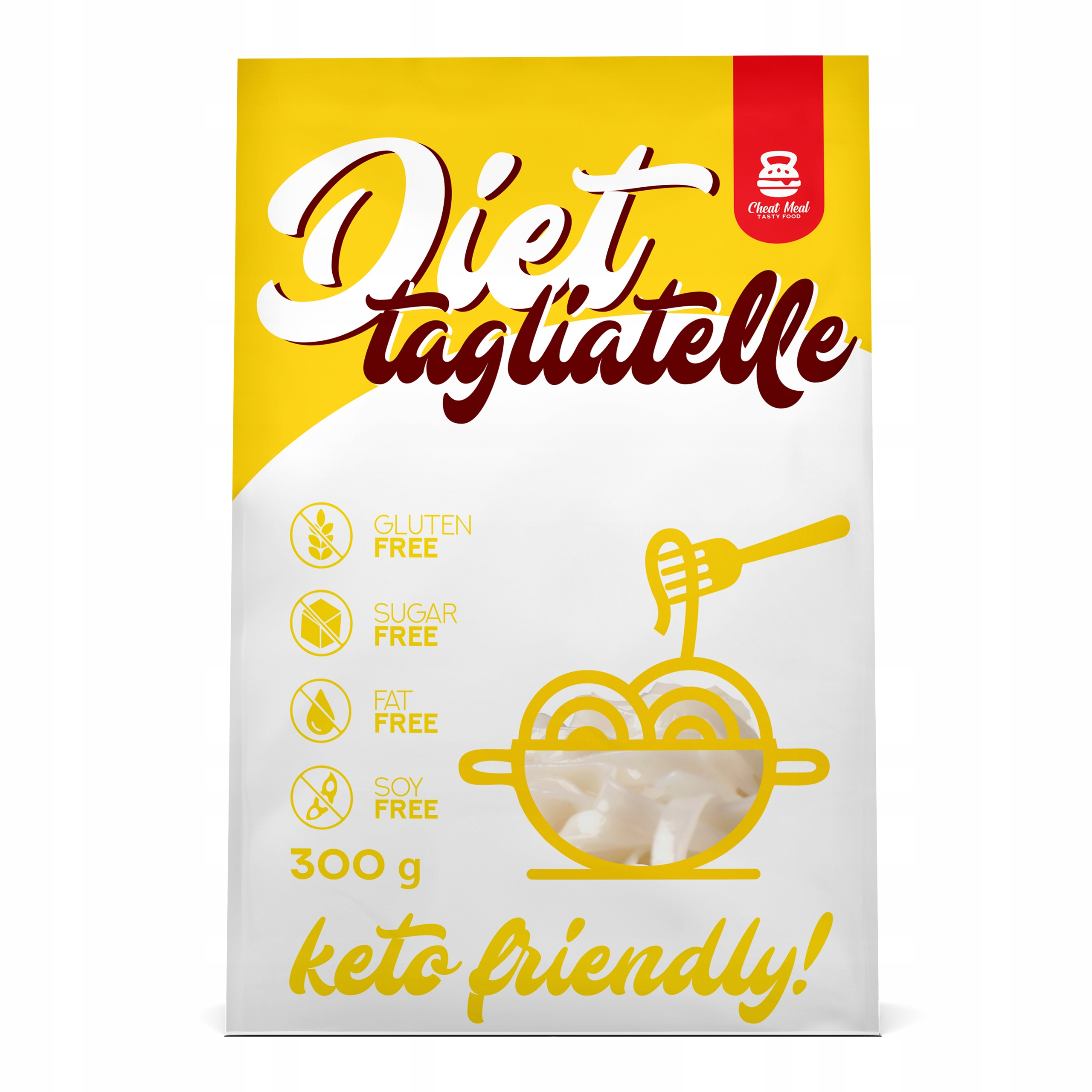 Pâtes Konjac Tagliatelle 400g + Spray d’huile d’olive Cheat ENSEMBLE