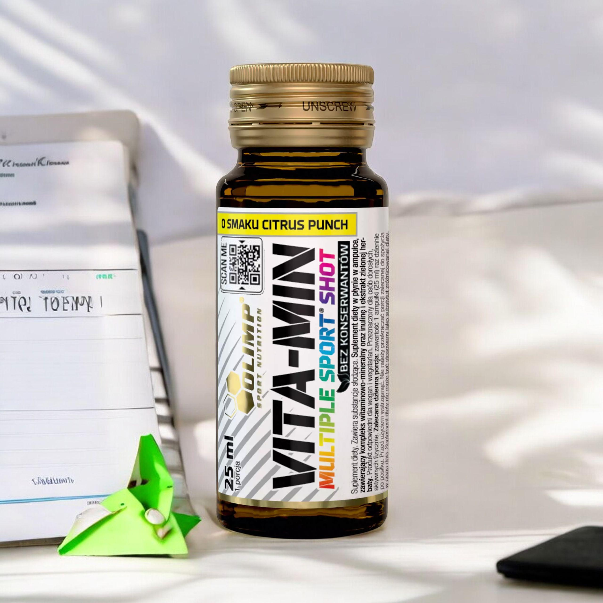 OLIMP Vita-Min Multiple Sport Shot - 25ml - Citrus Punch