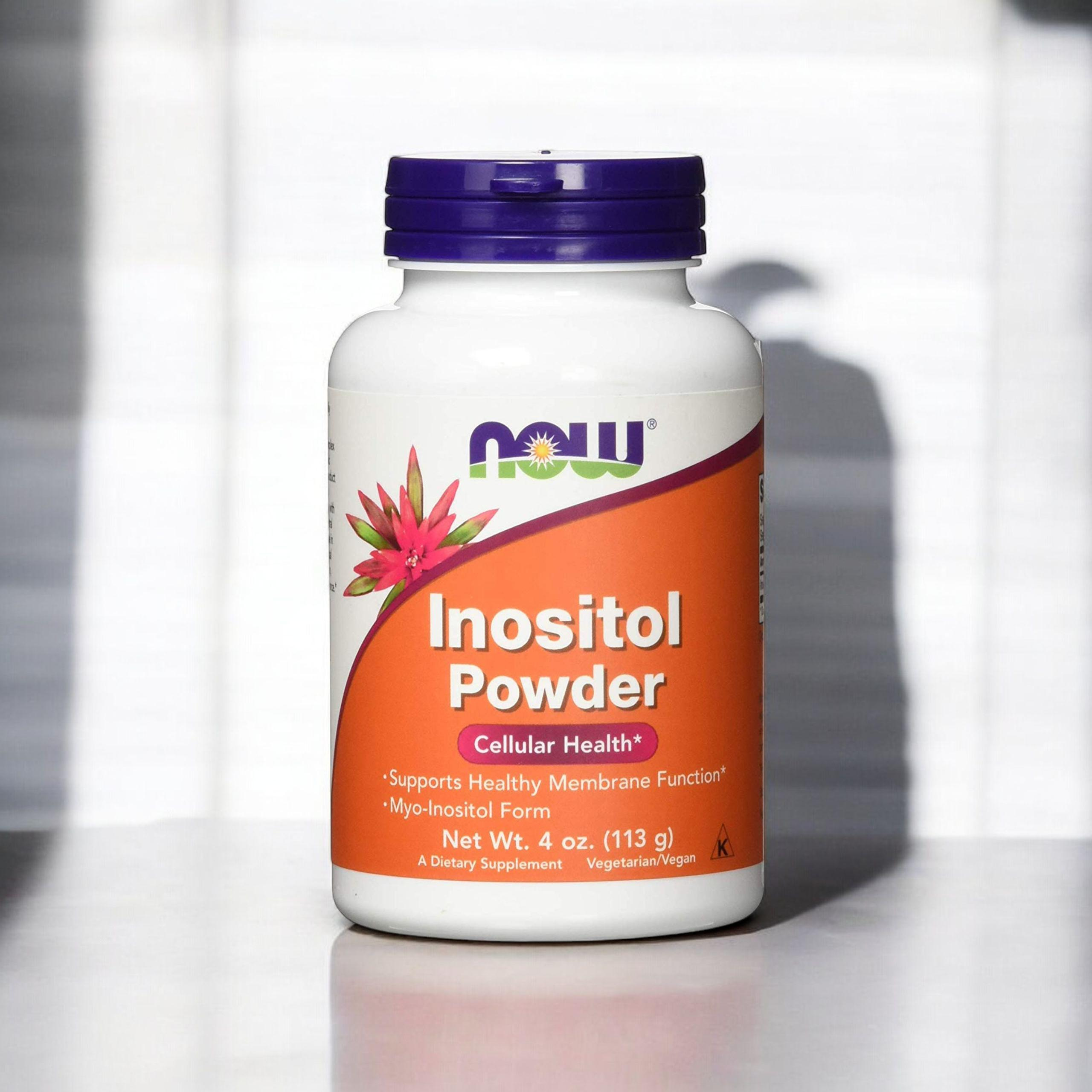 NOW Inositol Powder - 113g - Inositol en poudre