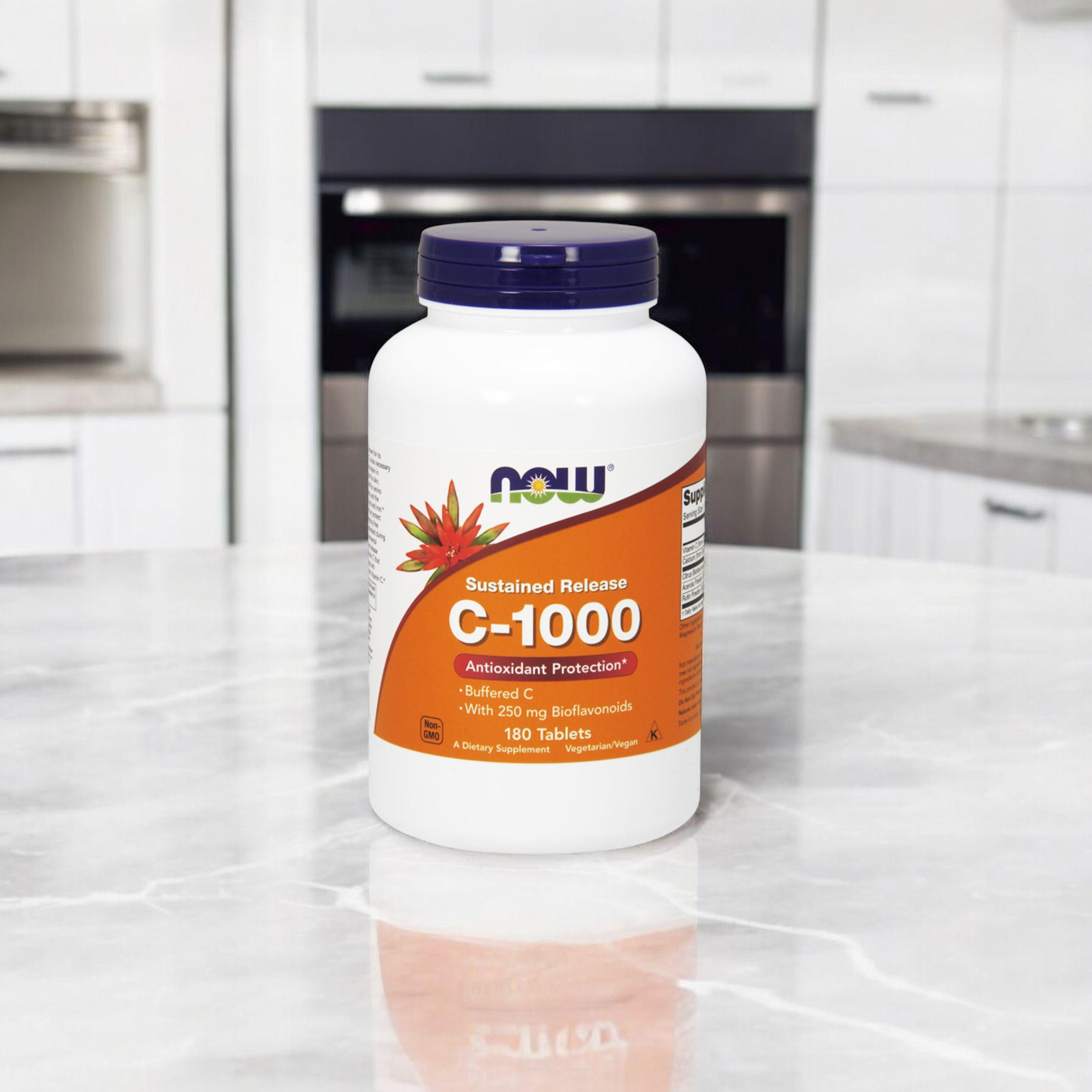 NOW Vitamin C-1000 Complex Buffered - 180tabs