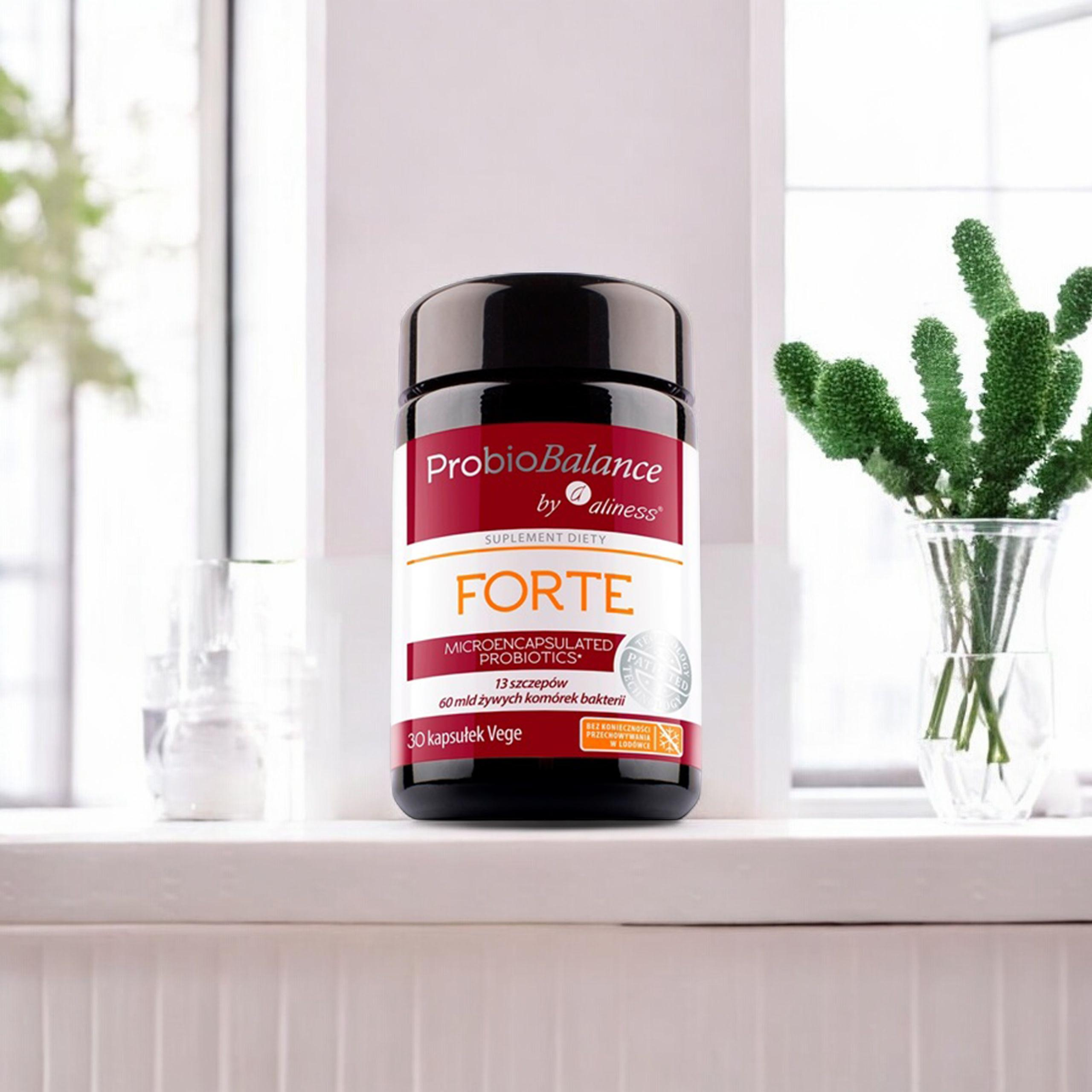 ALINESS - ProbioBALANCE Forte 60 milliards - 30 gélules végétales.