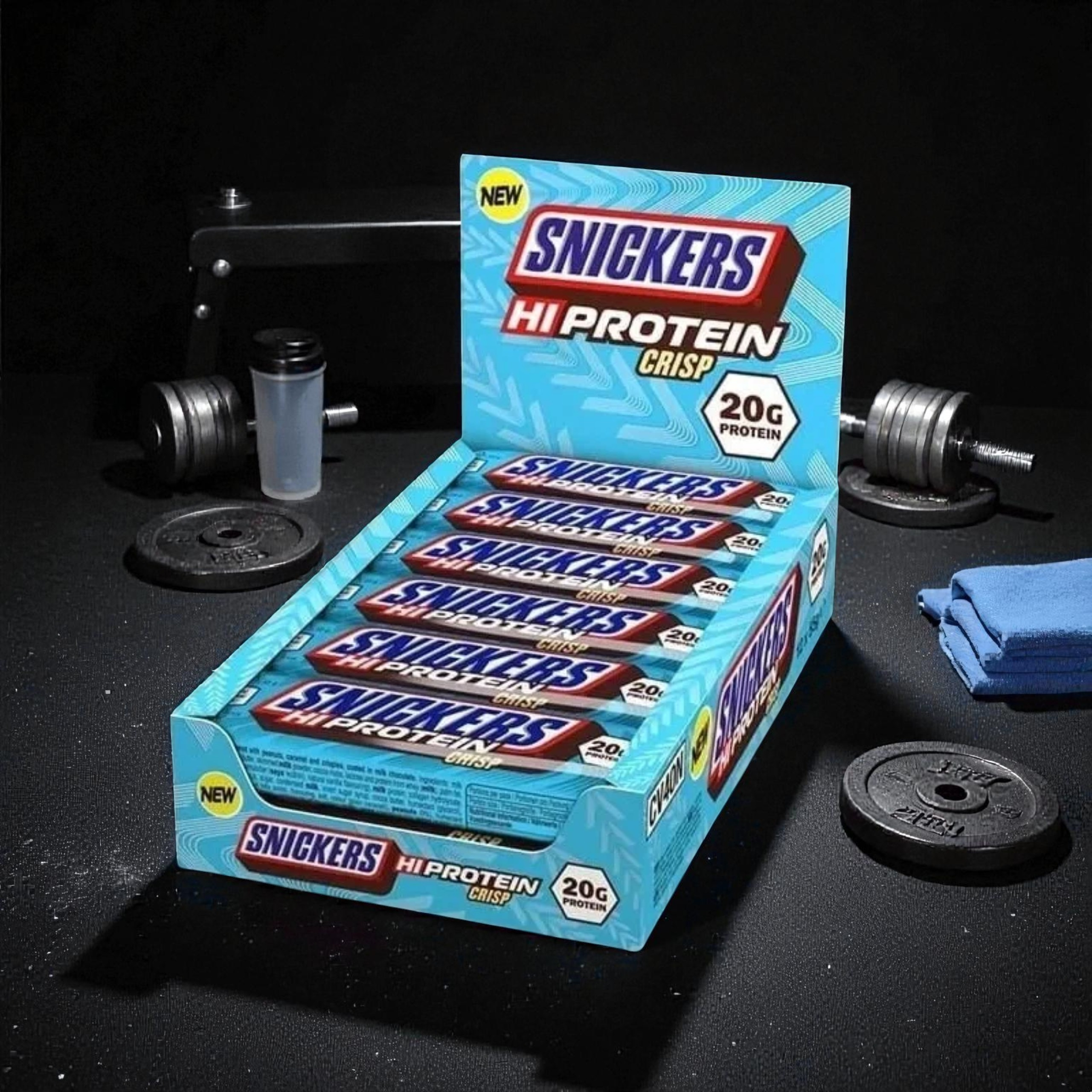 Mars - Barre Snickers HIProtein Bar - 12x 55g - Crisp