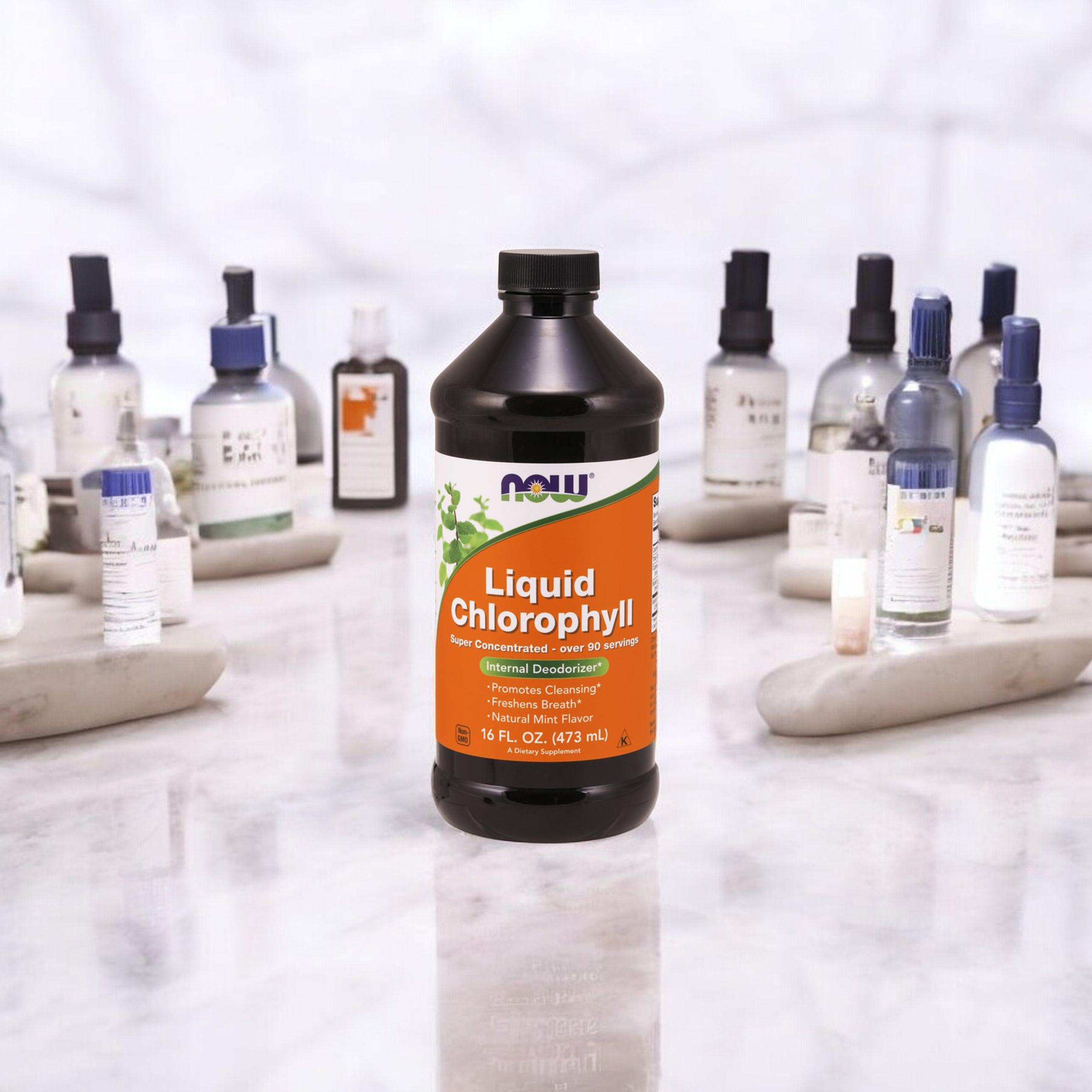 NOW Liquid Chlorophyll - 473ml - Chlorophylle liquide