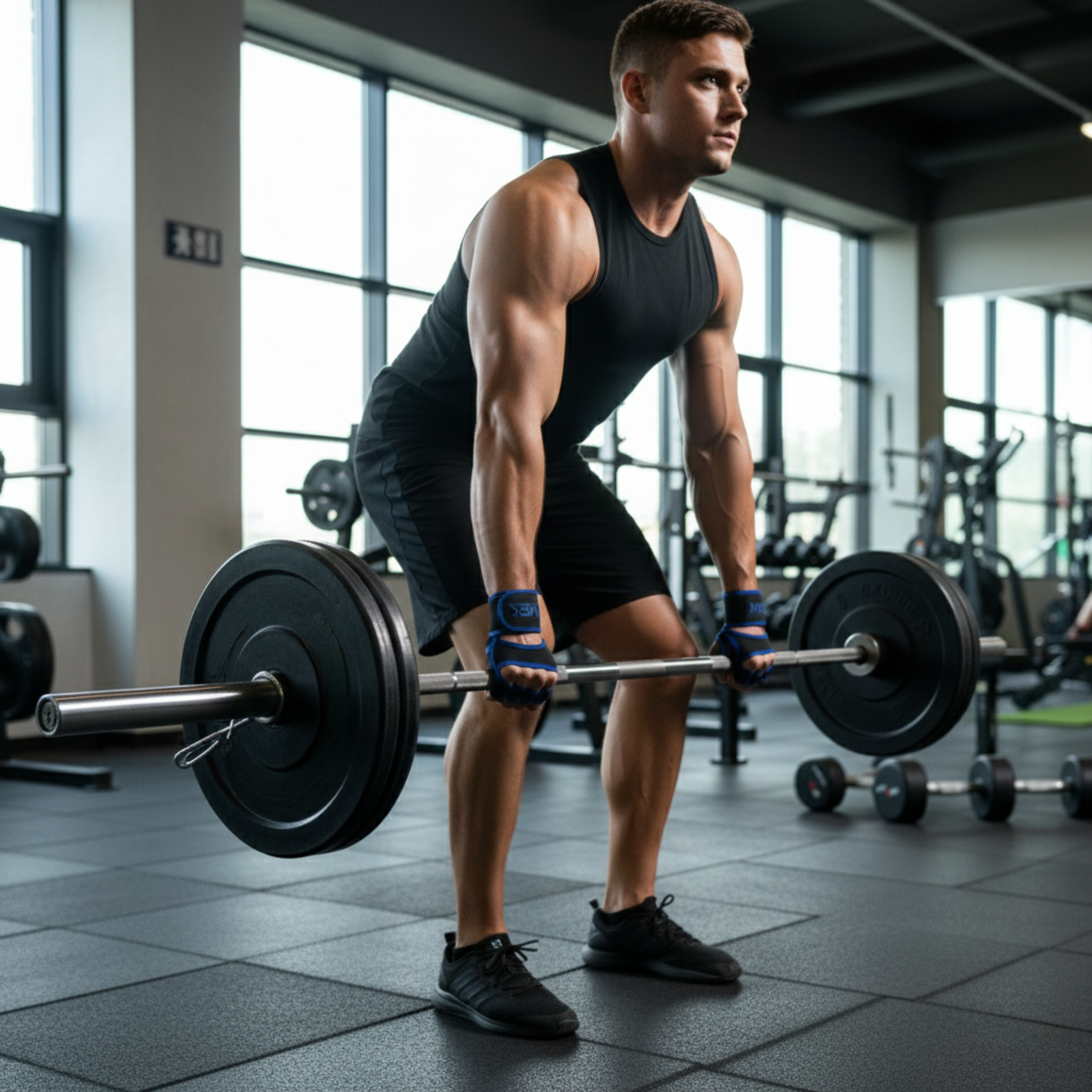 MEX NUTRITION - Gants Bleus V-Fit 