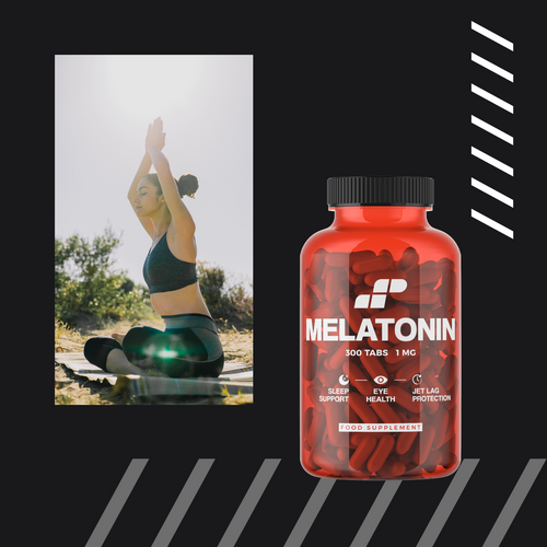 MP NUTRITION Melatonin 1mg - 300tabs - Mélatonine