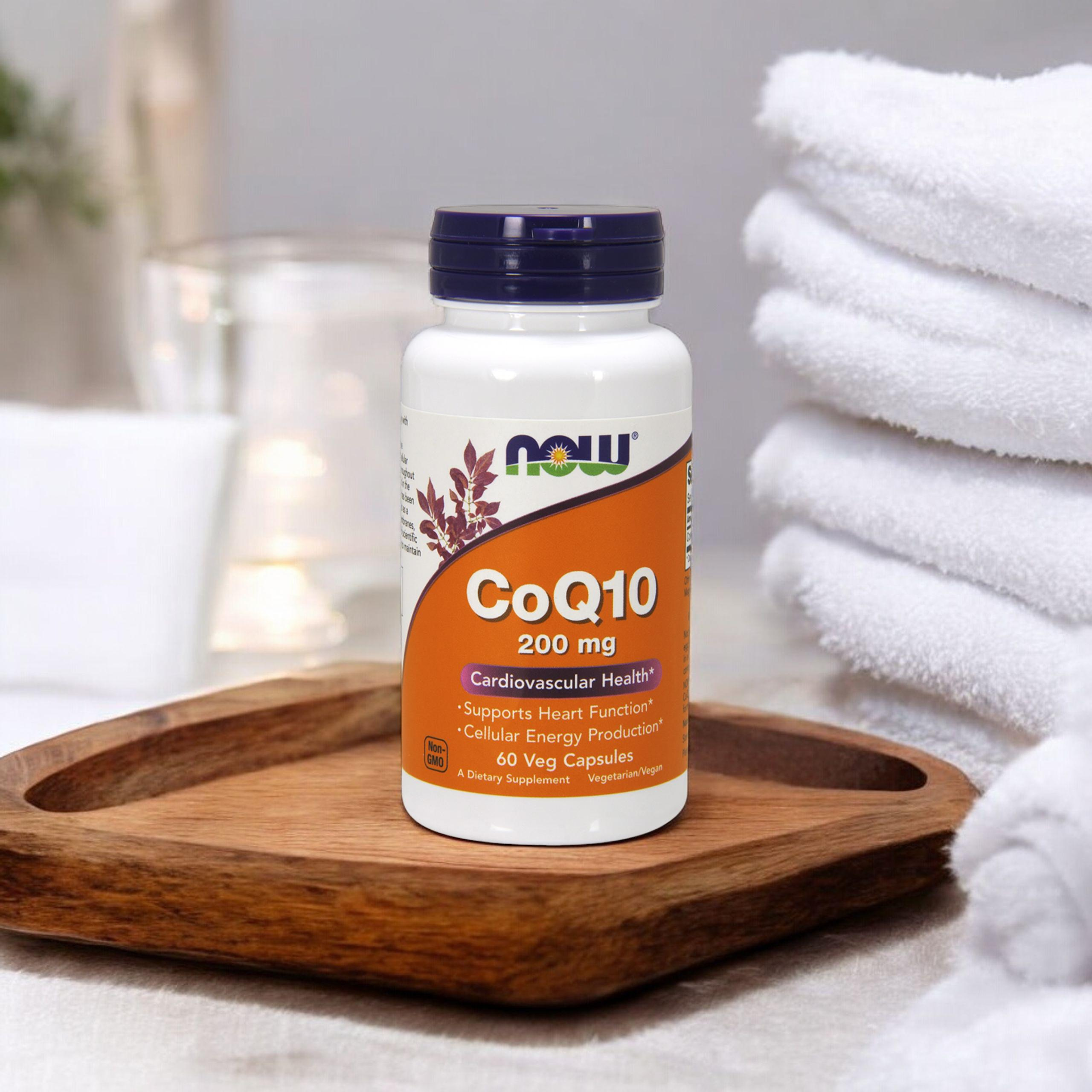 NOW CoQ10 ( Coenzyme Q10 ) 200mg - 60vegcaps