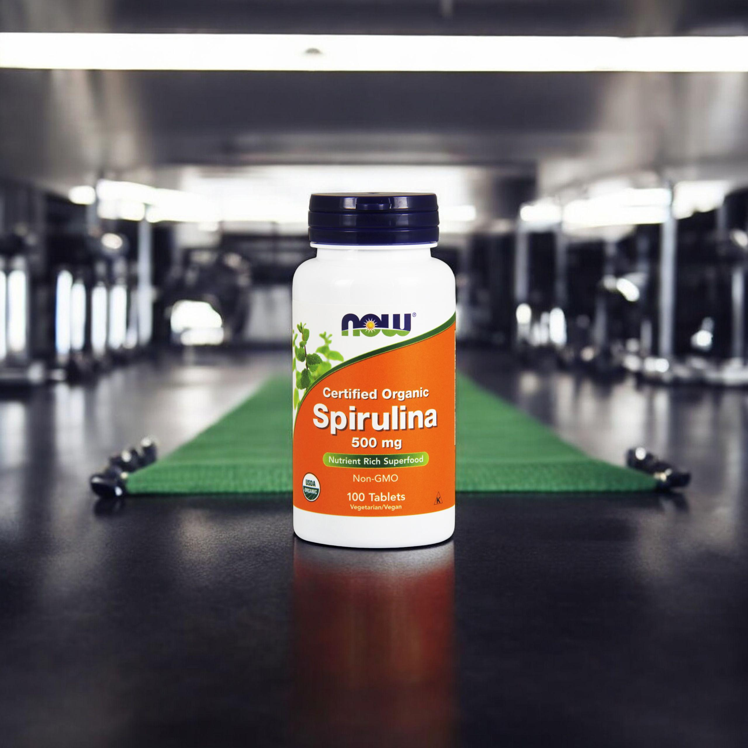 NOW Spirulina 500mg - 100tab