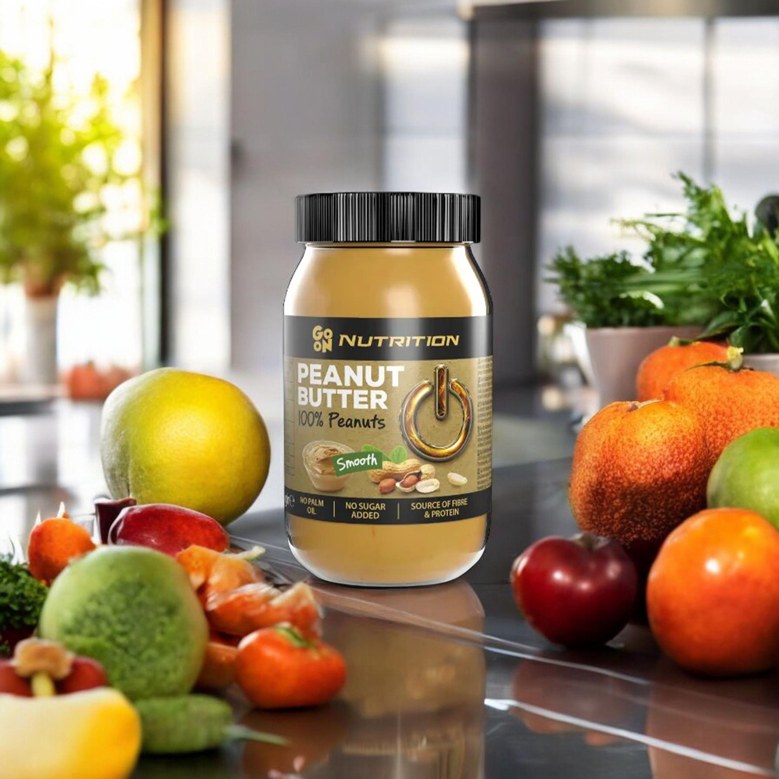 GO ON NUTRITION Crème aux arachides 100% Peanuts - 900g - Krem orzechowy