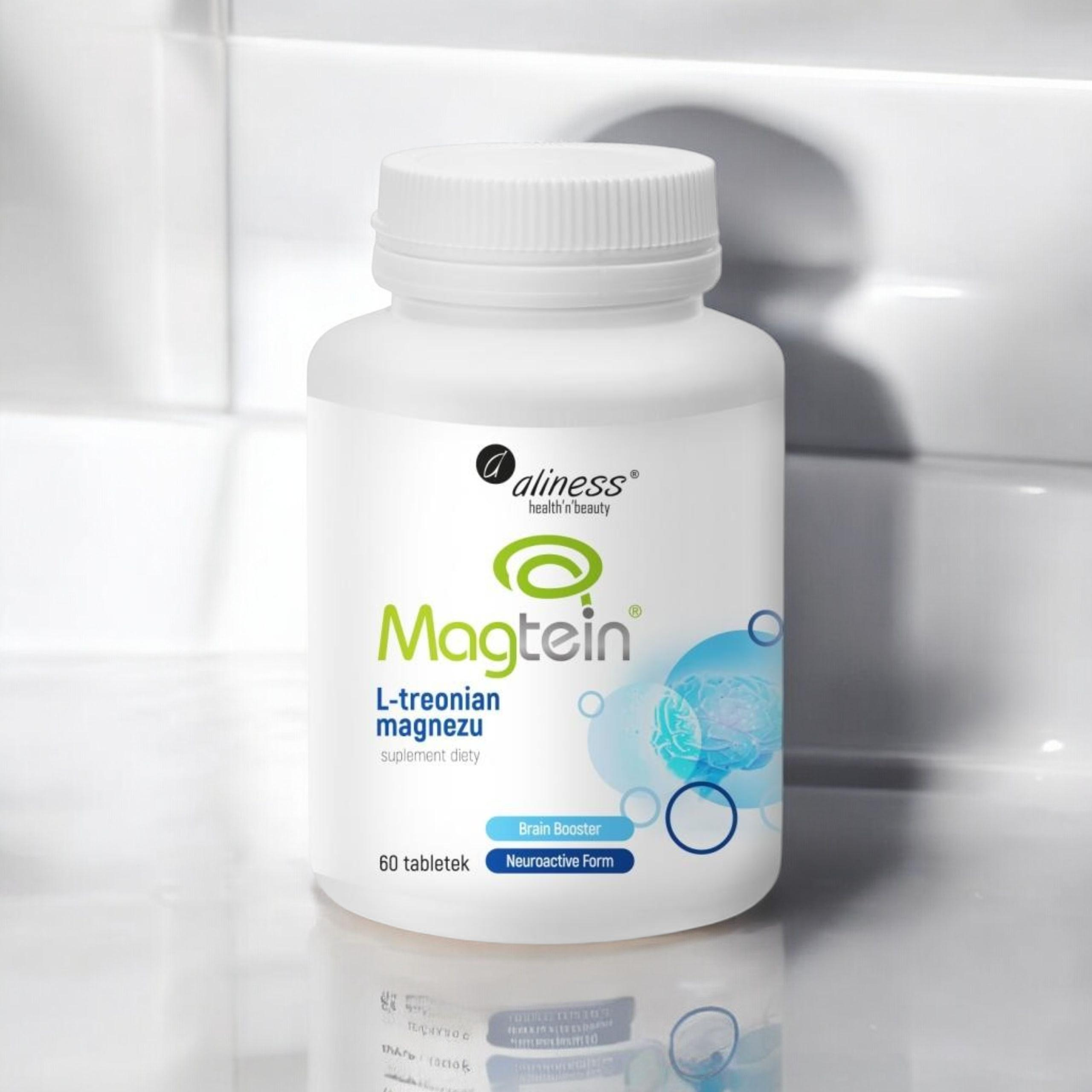 ALINESS - L-Thréonate de Magnésium Magtein 72mg - 60tabs.