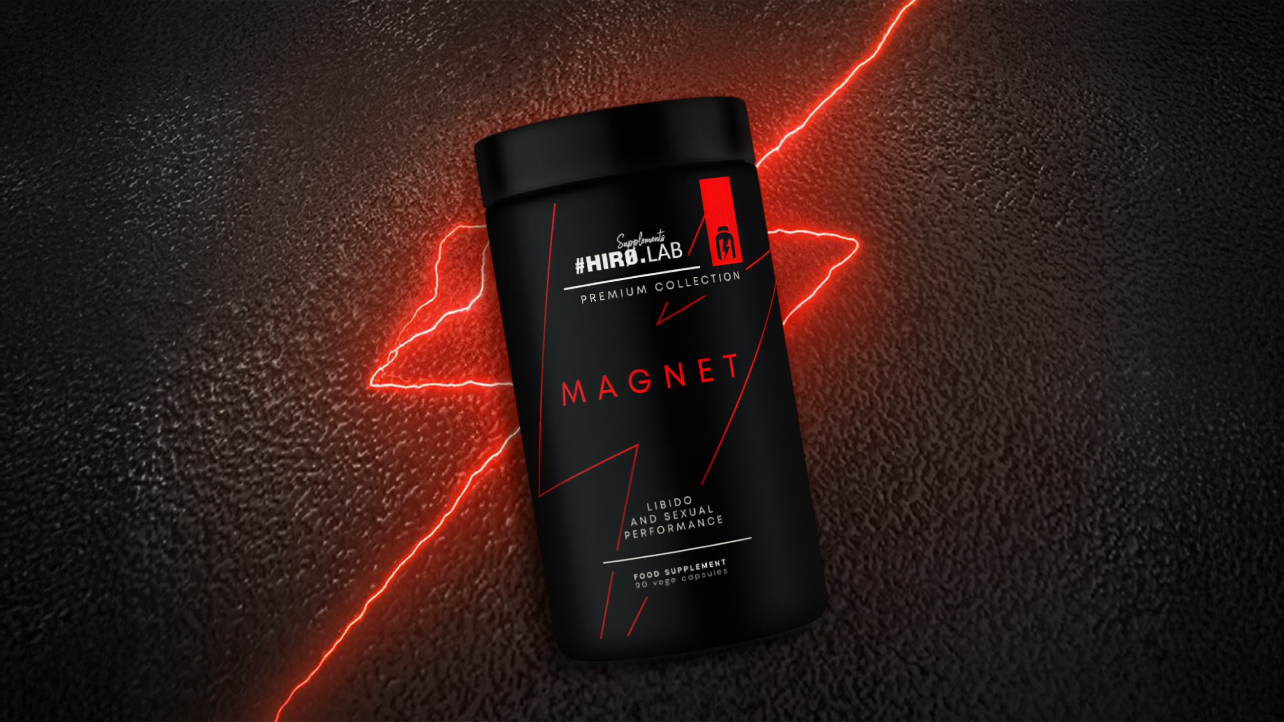 HIRO.LAB Prime Test - 120vcaps. + Magnet - 90vcaps.