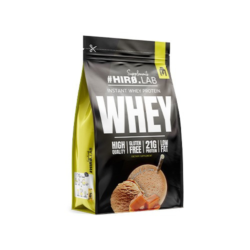 HIRO.LAB Instant Whey Protein - 750g - Caramel Ice Cream - VENTE