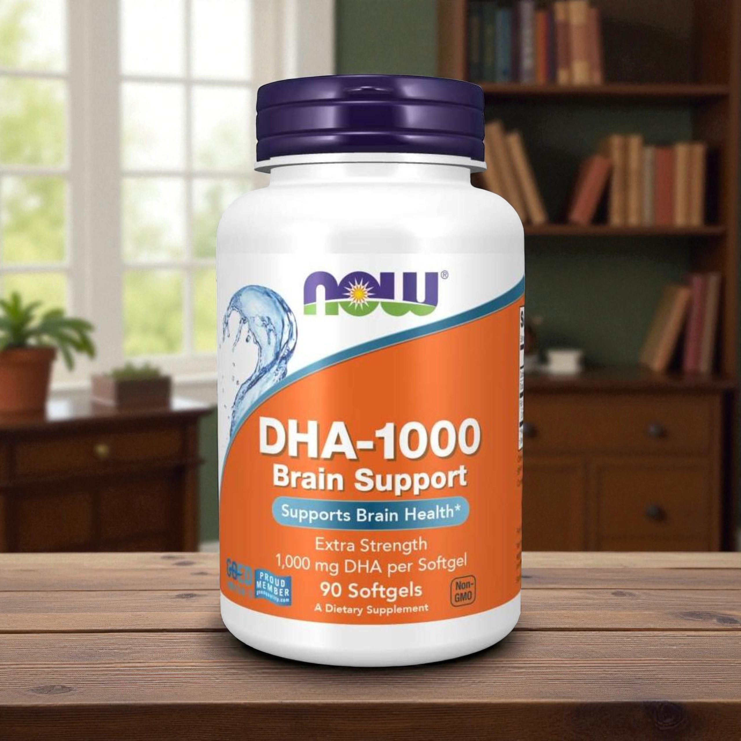 NOW - DHA 1000mg - 90 gélules