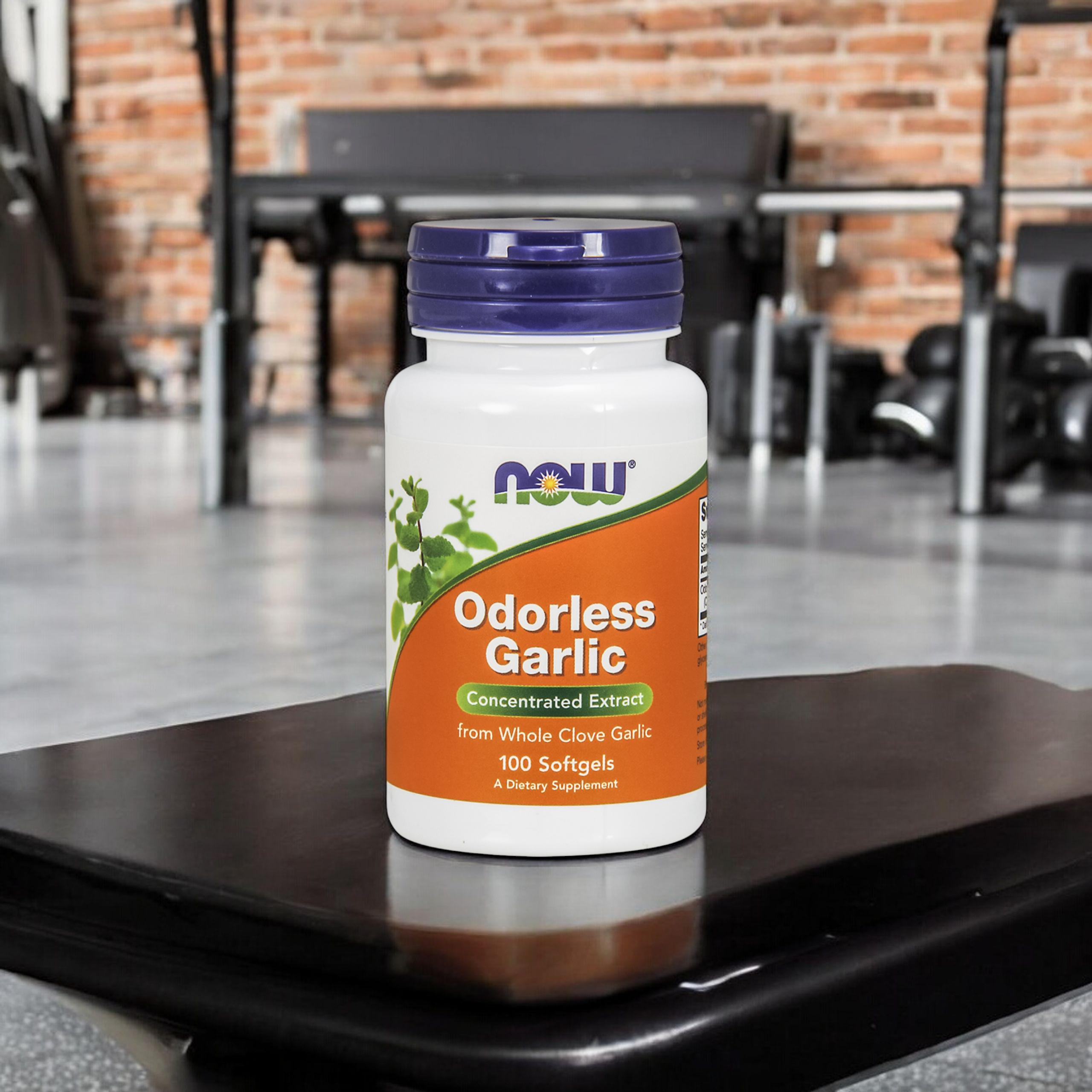 NOW Odorless Garlic - 100soft gels