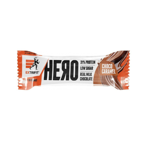 EXTRIFIT - Barre Hero - 65g - Chocolat Caramel