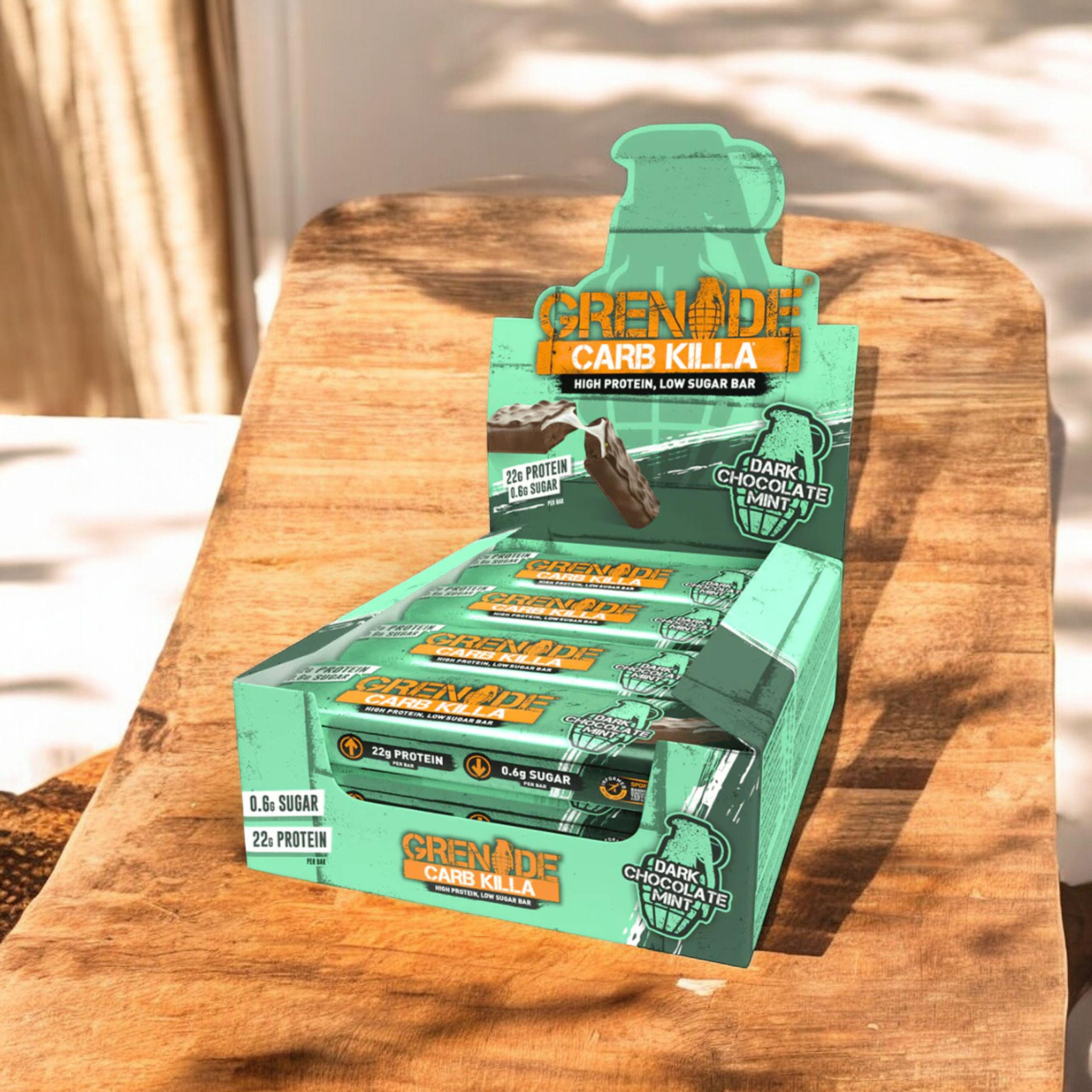 GRENADE - Barre protéinée - 60g x12