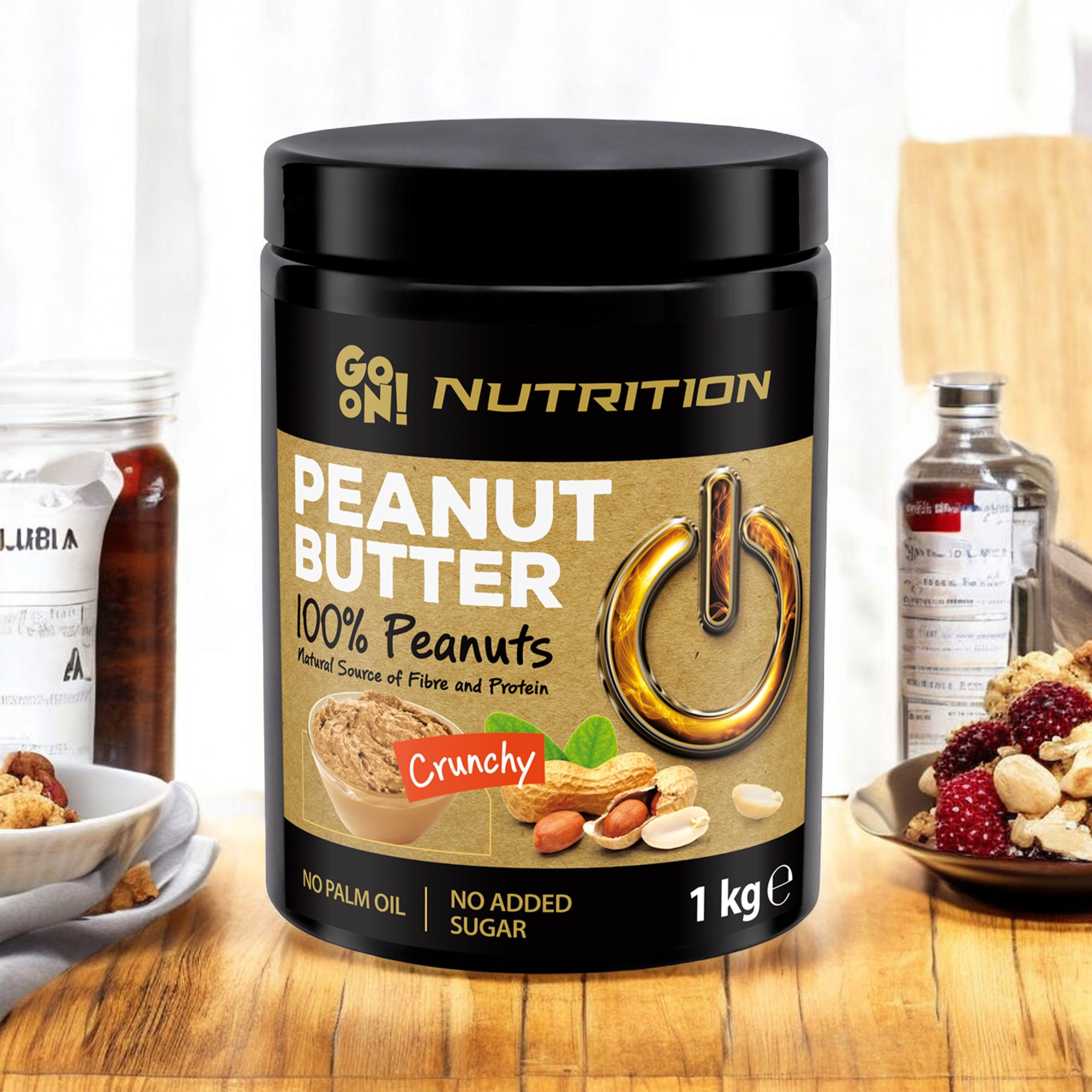 GO ON NUTRITION Peanut Cream - 100% Cacahuètes - 1000g