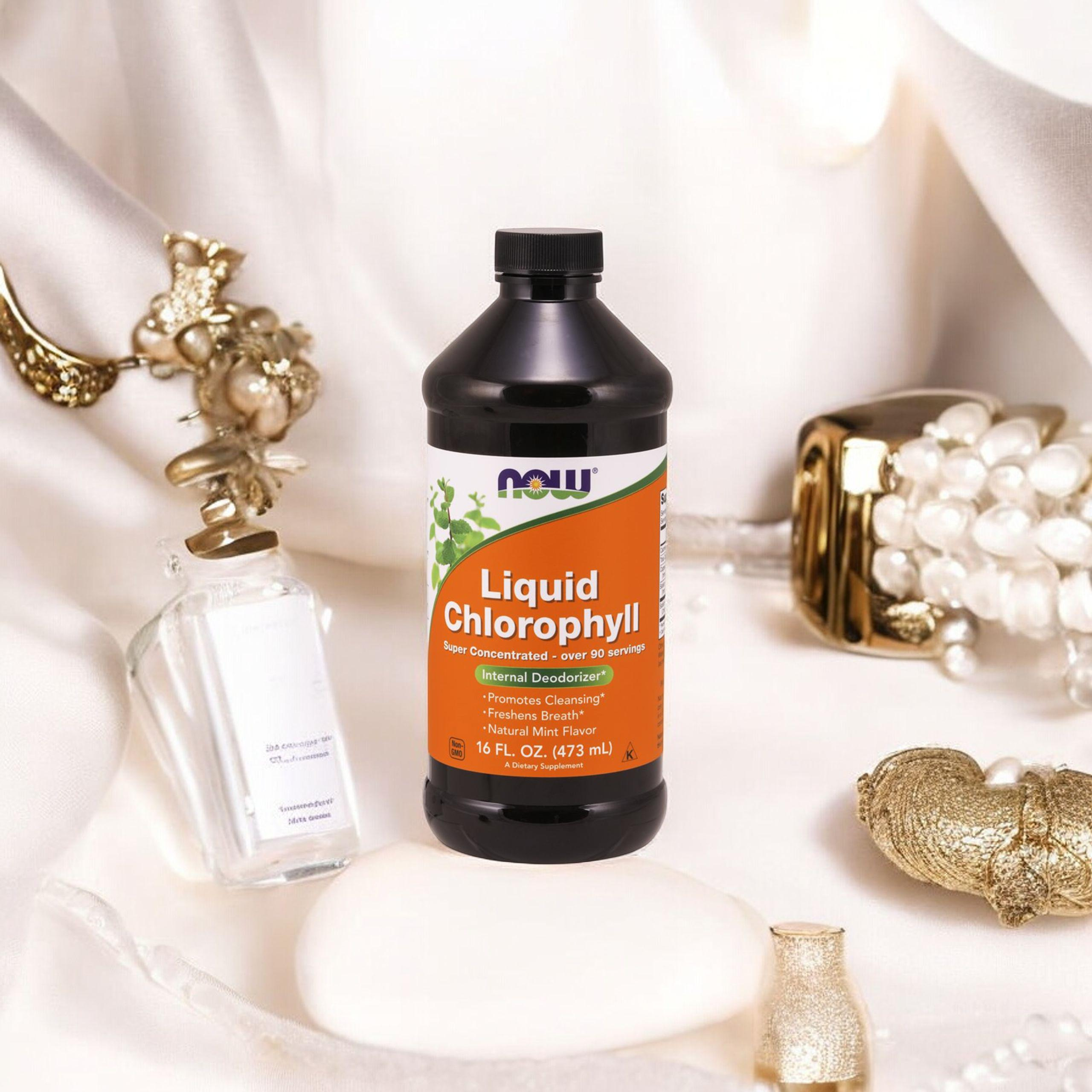 NOW Liquid Chlorophyll - 473ml - Chlorophylle liquide